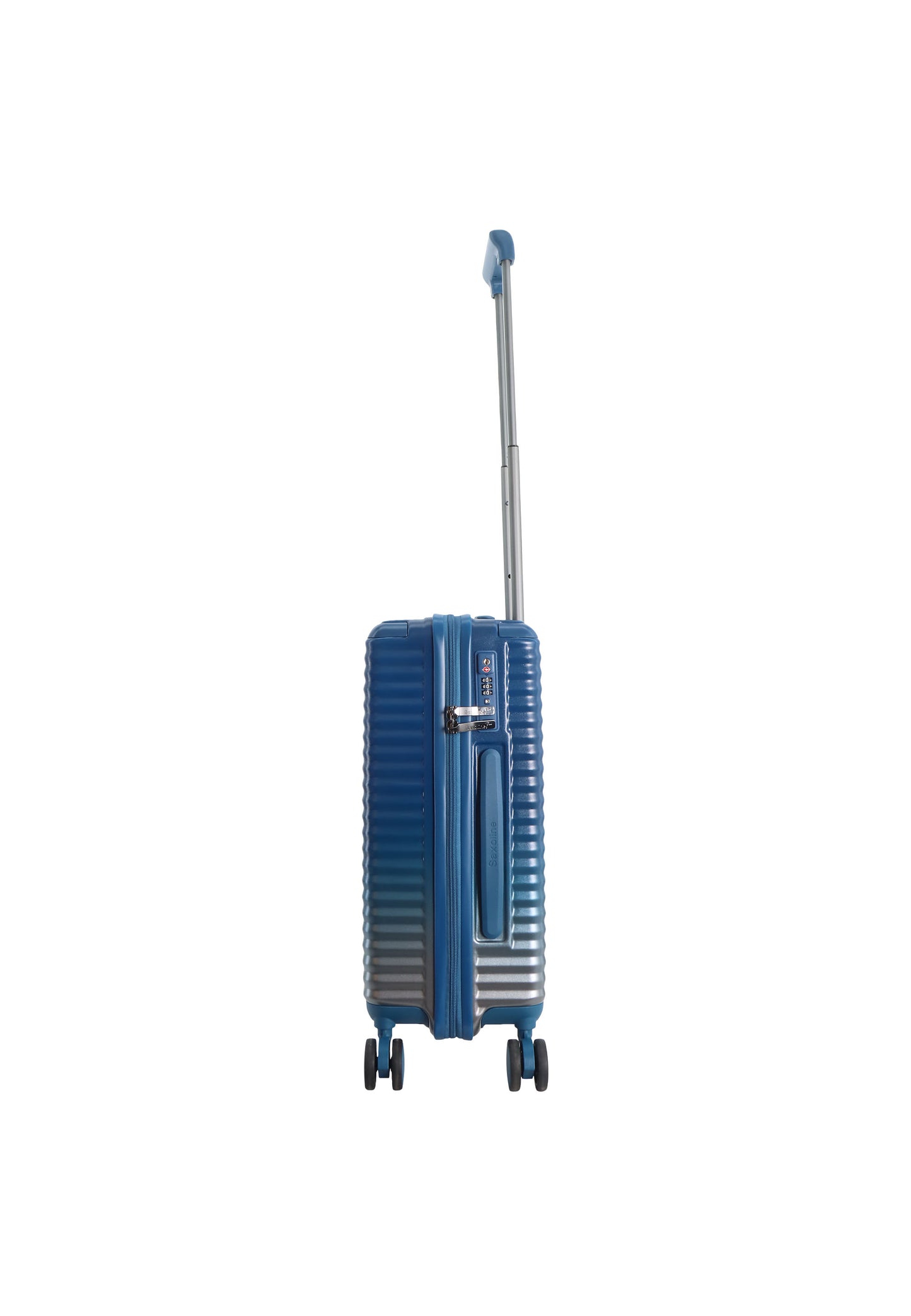 Saxaoline Blue - Elite | Handbagage harde koffer / Trolley / Reiskoffer - (Small) Blauw