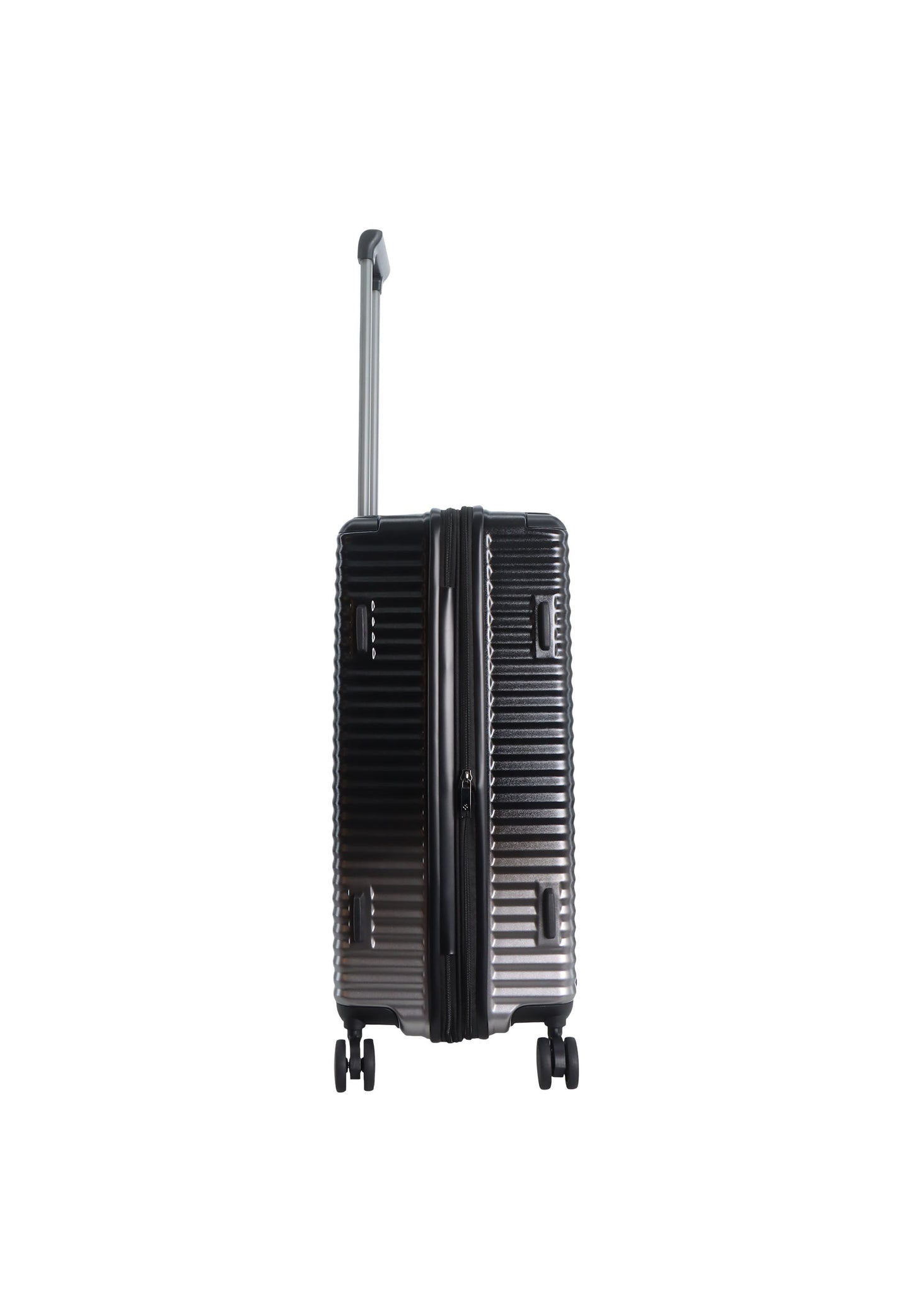 Saxaoline Blue Elite harde koffer / Trolley / Reiskoffer - (Medium) Zwart