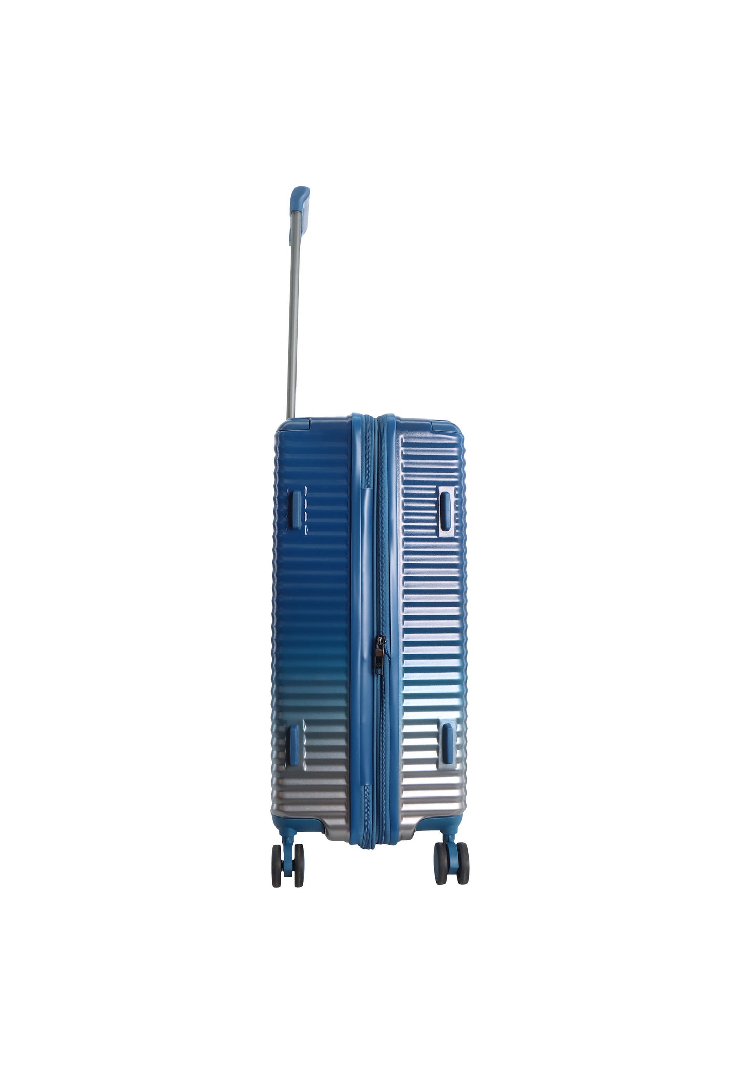 Saxoline Blue - Elite | Harde koffer / Trolley / Reiskoffer - (Medium) Blauw