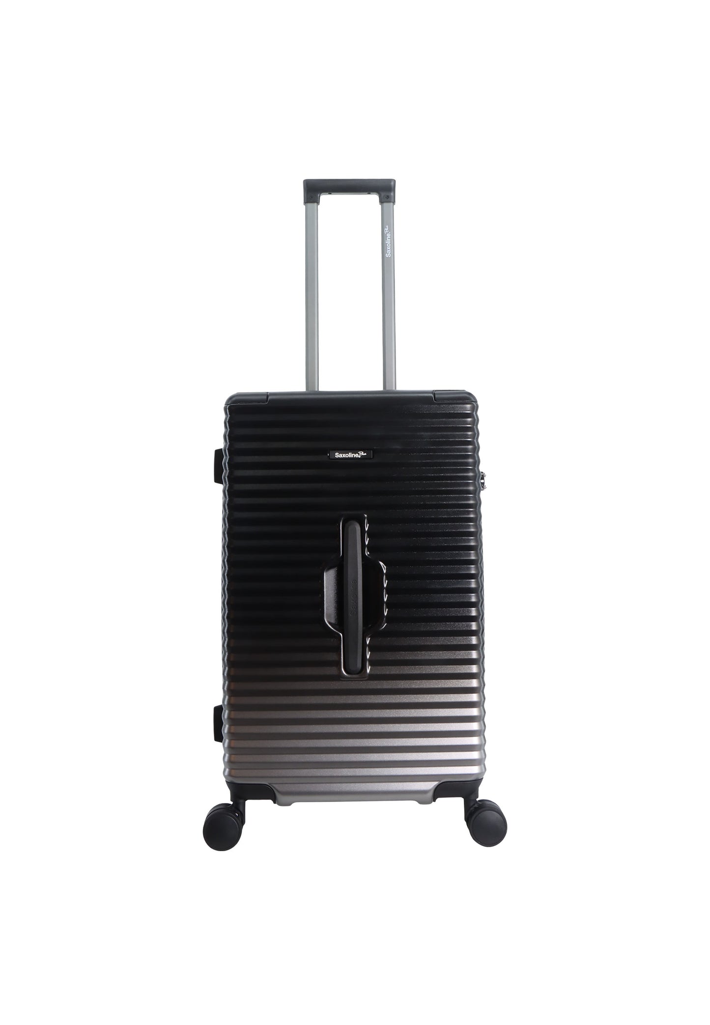 Saxaoline Blue Elite Trunk harde koffer / Trolley / Reiskoffer - (Medium) Zwart