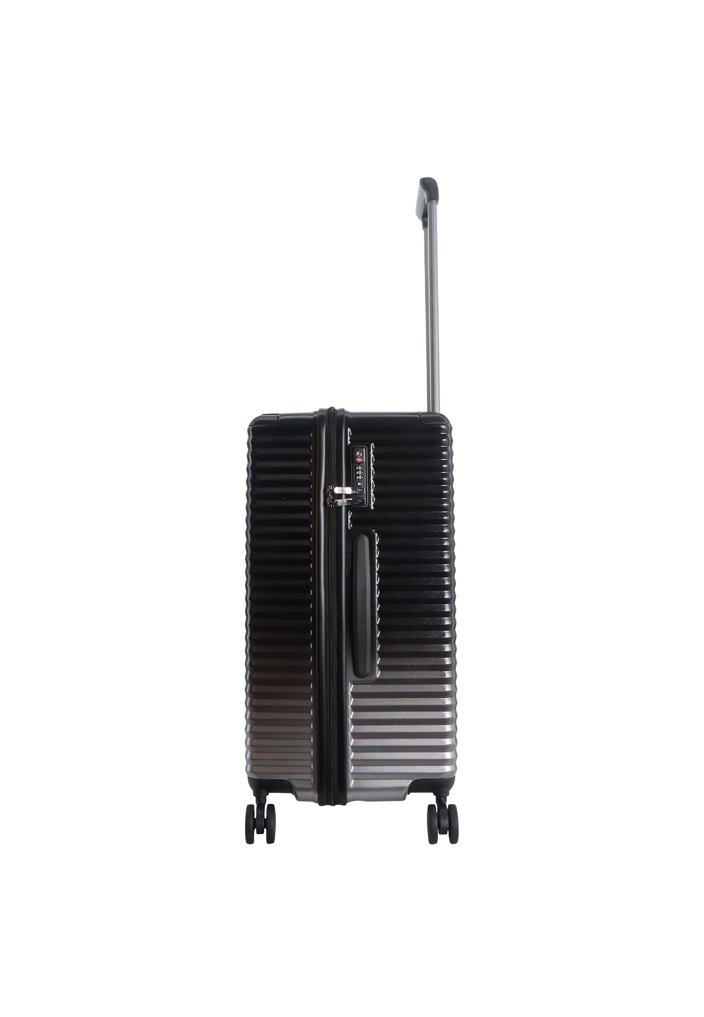 Saxaoline Blue Elite Trunk harde koffer / Trolley / Reiskoffer - (Medium) Zwart