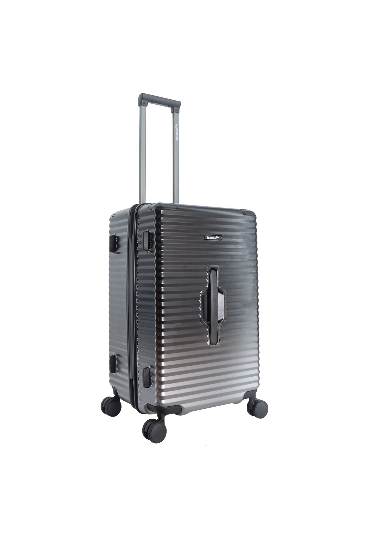 Saxaoline Blue Elite Trunk harde koffer / Trolley / Reiskoffer - (Medium) Zwart