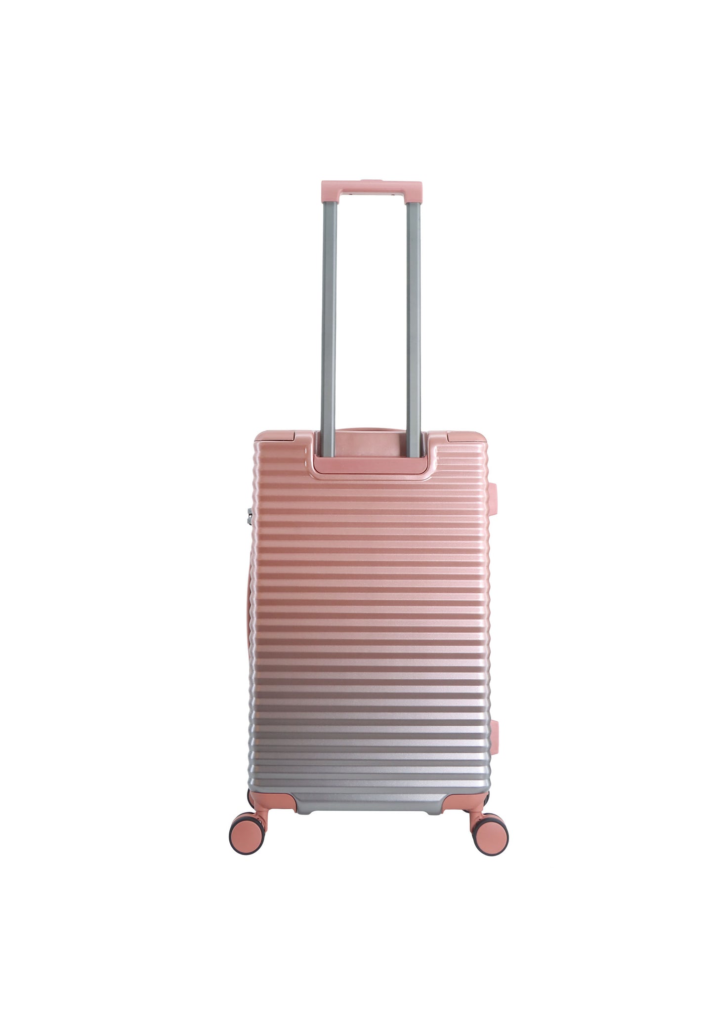 Saxaoline Blue Elite Trunk harde koffer / Trolley / Reiskoffer - (Medium) Roze