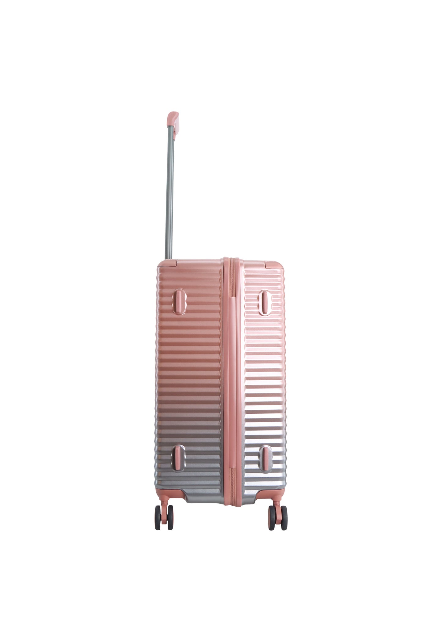 Saxaoline Blue Elite Trunk harde koffer / Trolley / Reiskoffer - (Medium) Roze