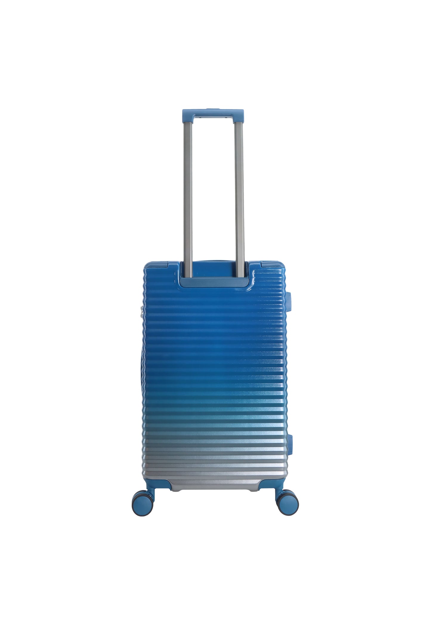 Saxaoline Blue Elite Trunk harde koffer / Trolley / Reiskoffer - (Medium) Blauw