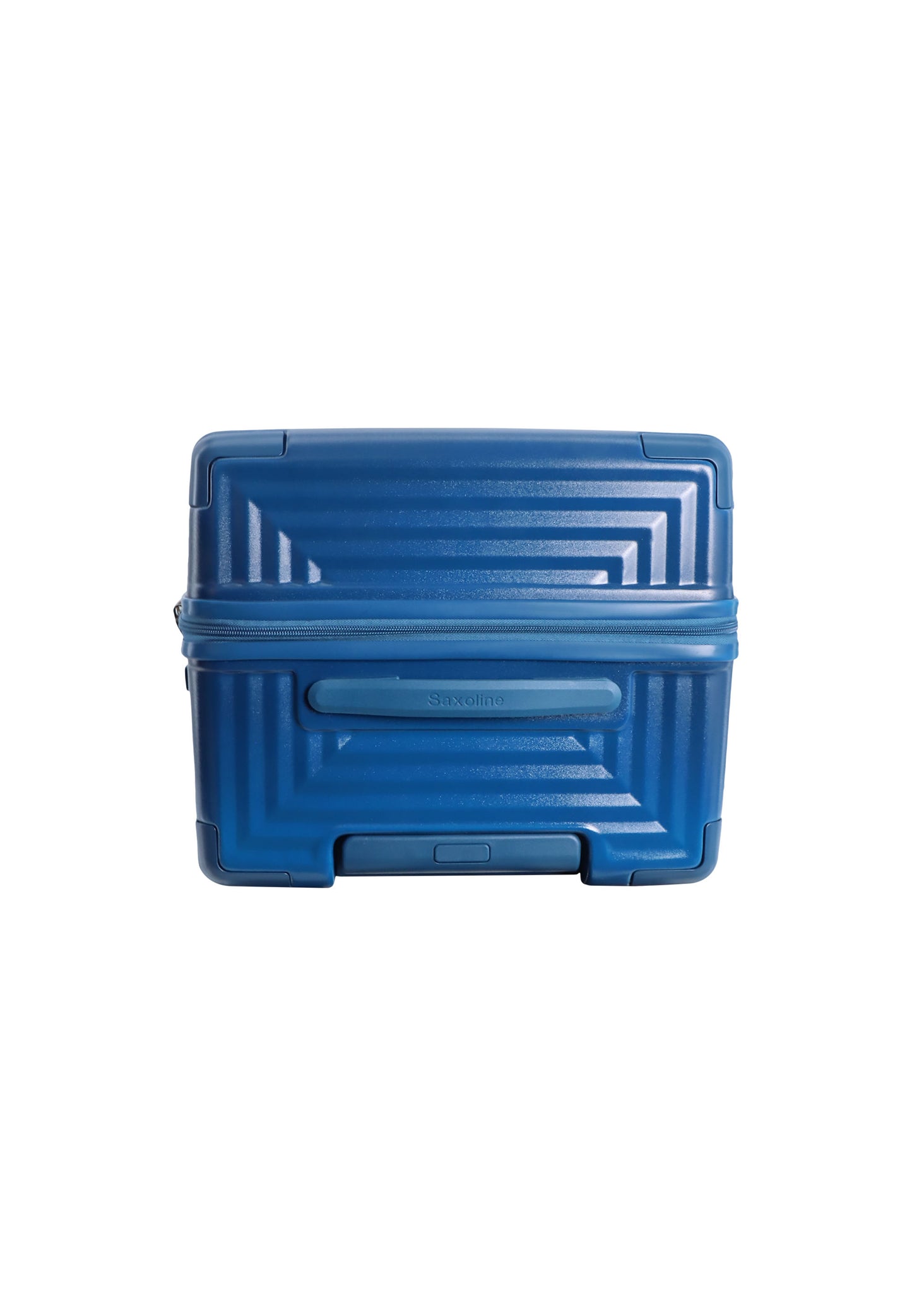 Saxaoline Blue Elite Trunk harde koffer / Trolley / Reiskoffer - (Medium) Blauw