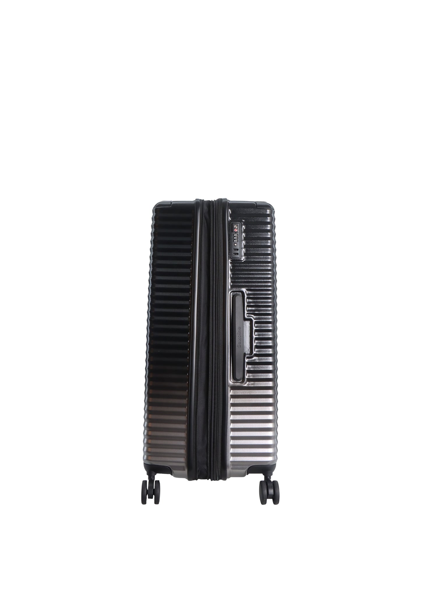 Saxoline Blue - Elite | Harde koffer / Trolley / Reiskoffer - (Large) Zwart