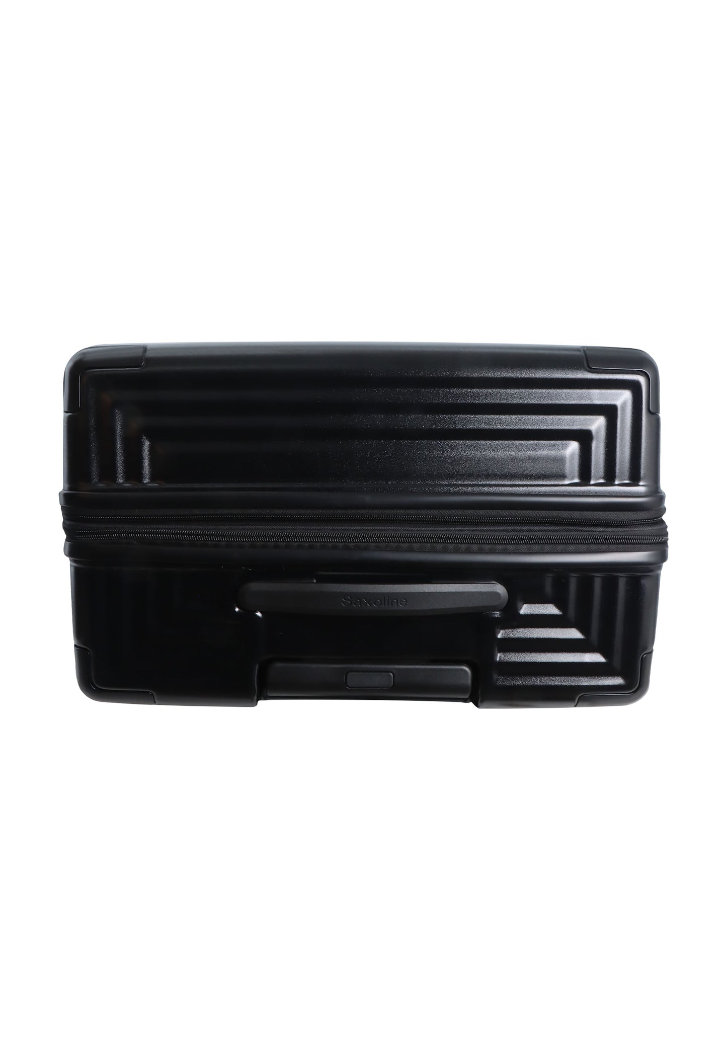 Saxoline Blue - Elite | Harde koffer / Trolley / Reiskoffer - (Large) Zwart
