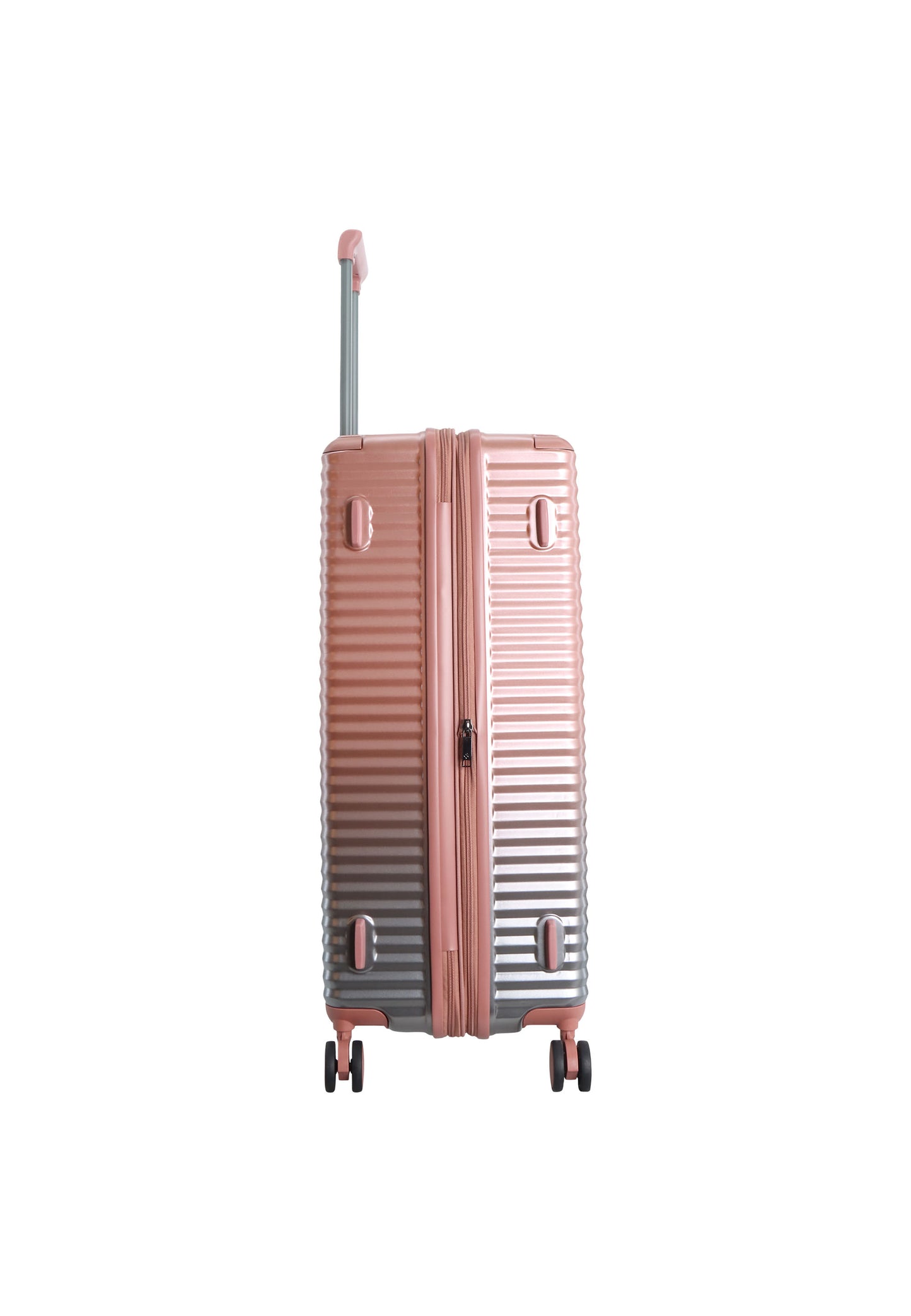 Saxoline Blue - Elite | Harde koffer / Trolley / Reiskoffer - (Large) Roze