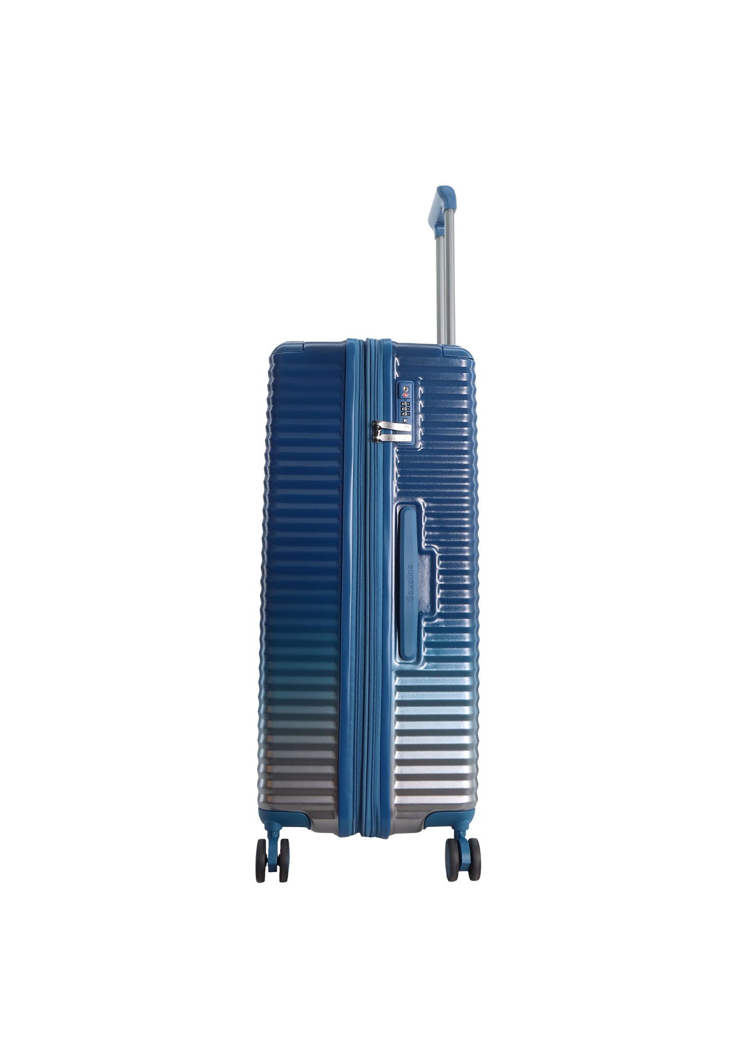 Saxoline Blue - Elite | Harde koffer set / Trolley set / Reiskoffer set - (S/M/L) Blauw