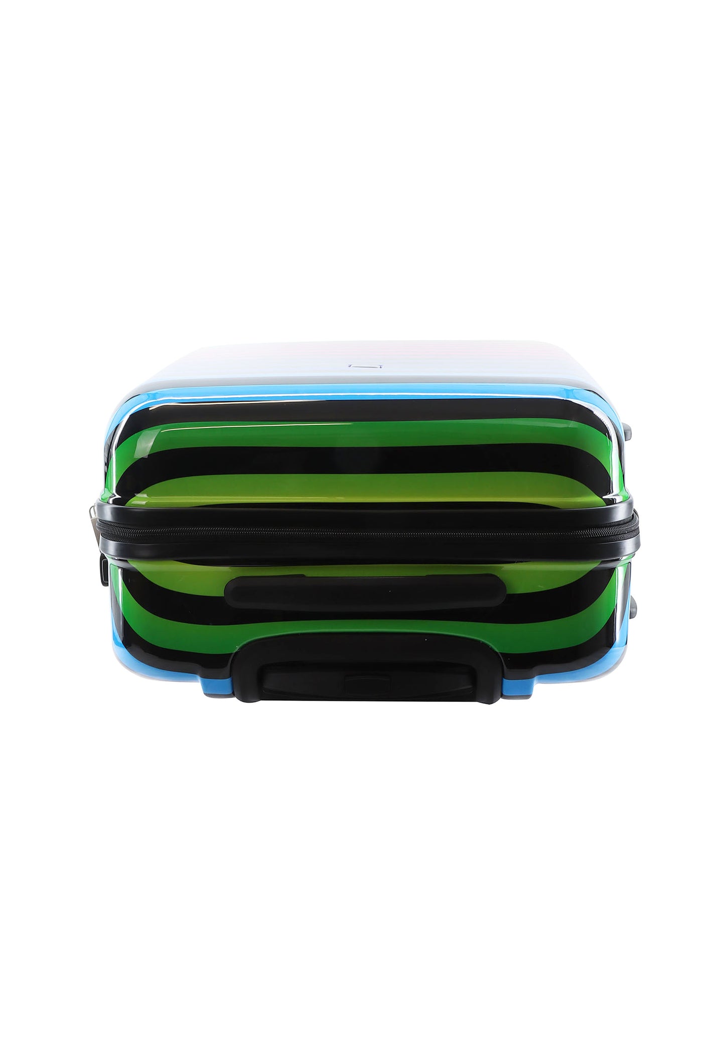 Saxoline Harde Koffer / Trolley / Reiskoffer - 64 cm (Medium) - Color Strip Print