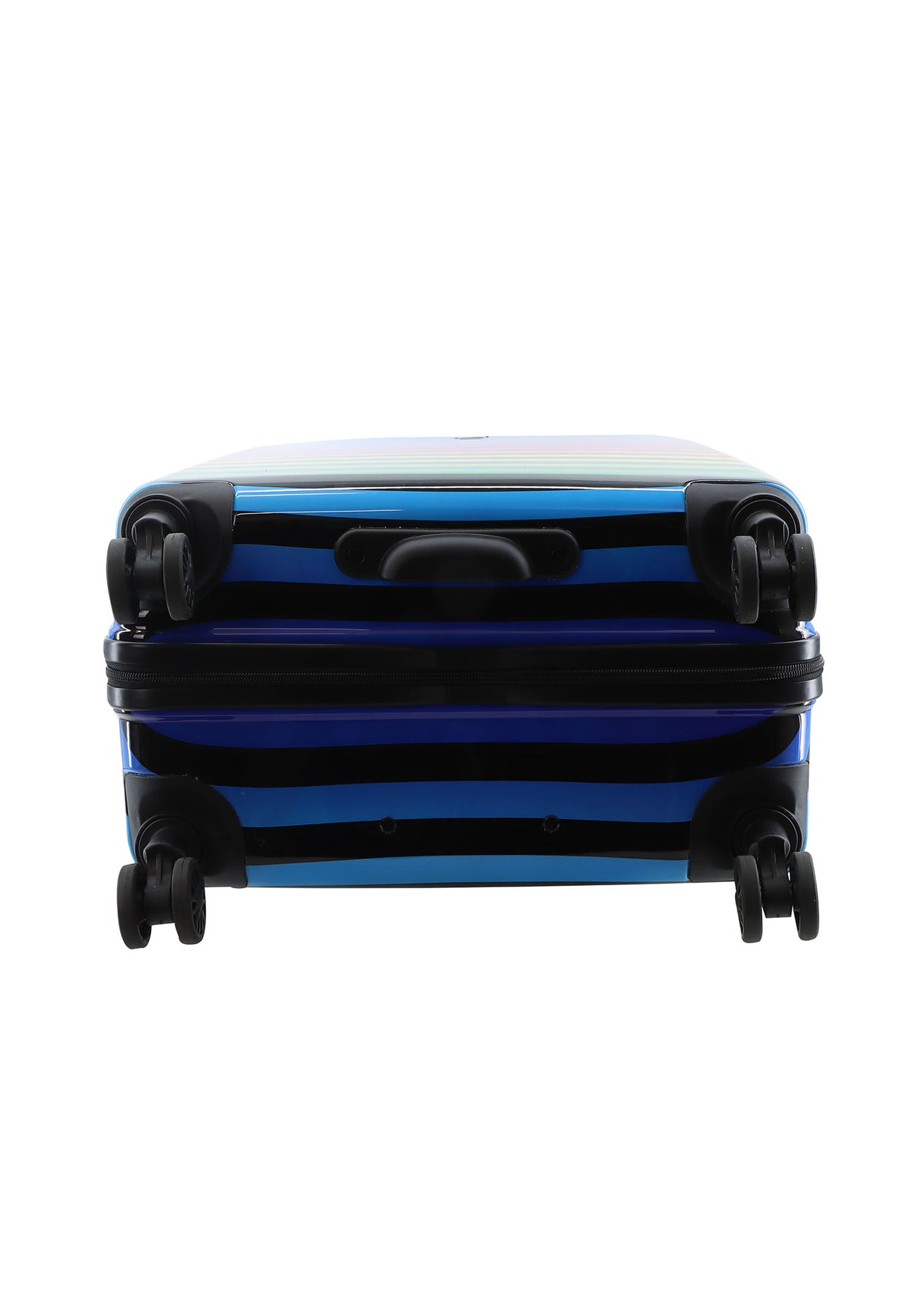 Saxoline Harde Koffer / Trolley / Reiskoffer - 64 cm (Medium) - Color Strip Print