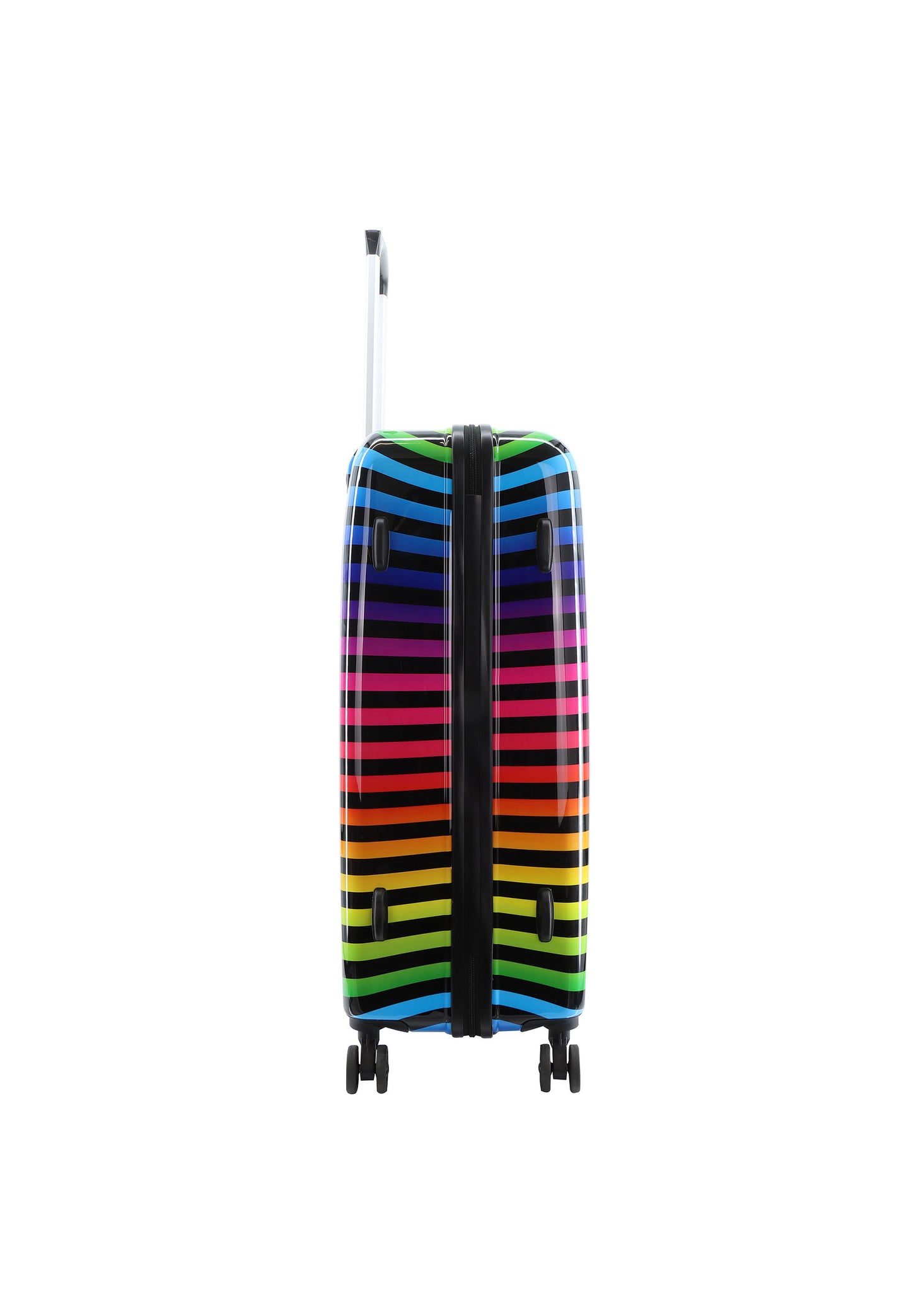 Saxoline Harde Koffer / Trolley / Reiskoffer - 74 cm (Large) - Color Strip Print