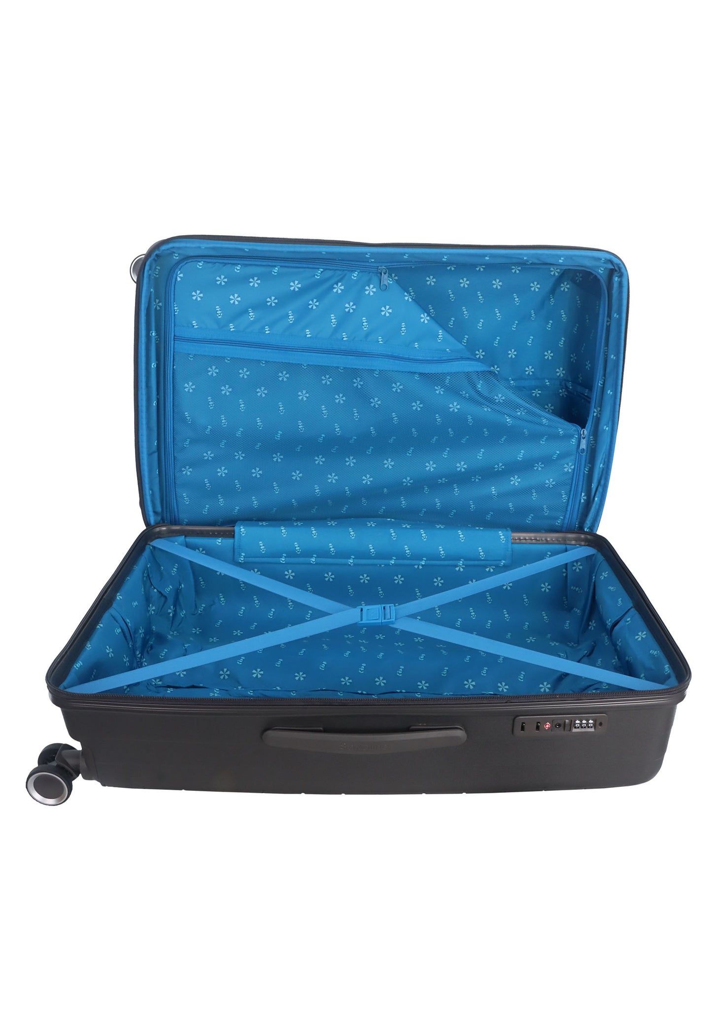 Saxoline blue reiskoffers | luggage4u.be