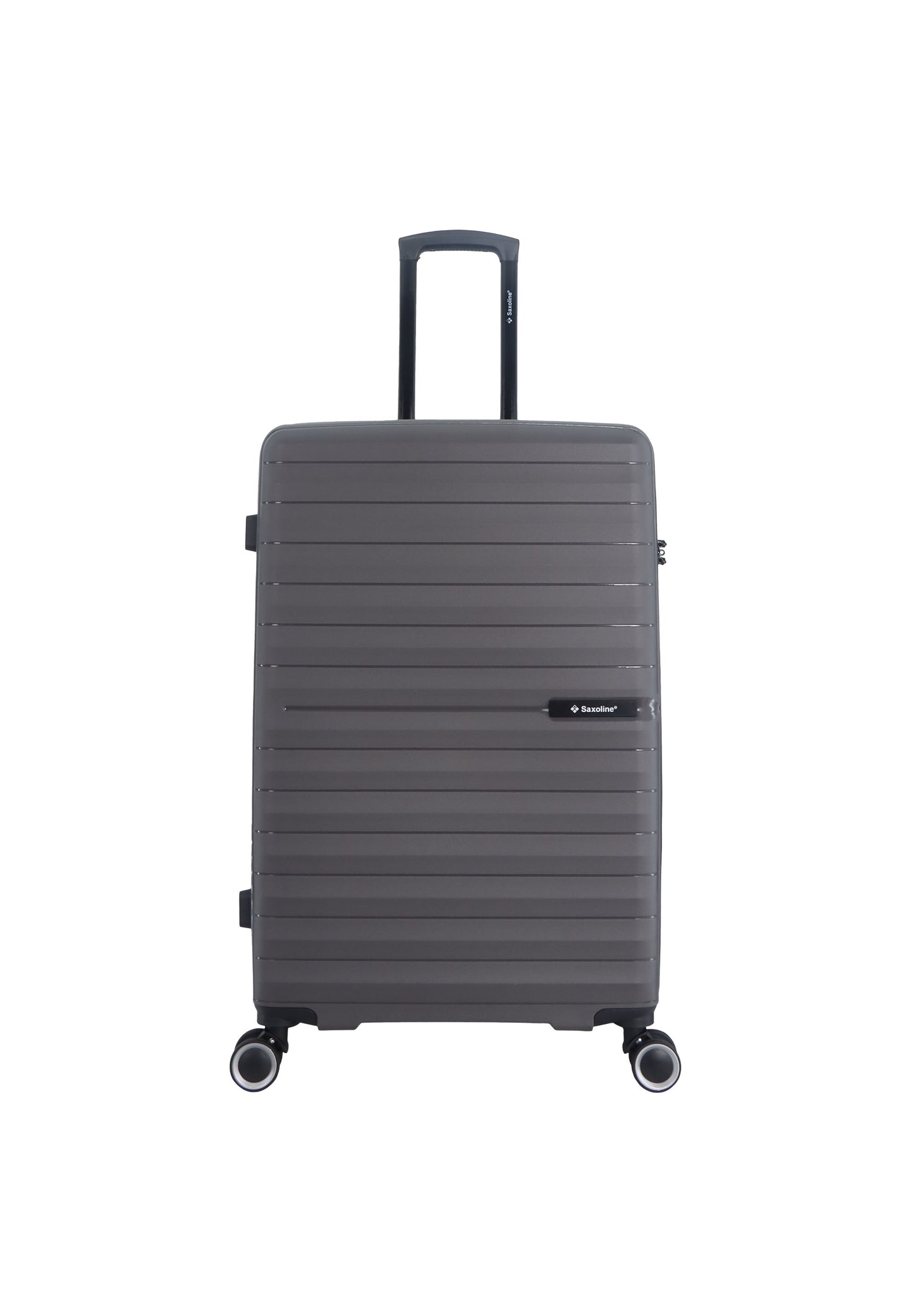 Saxoline – Fiesta | Harde Kofferset / Trolleyset – Small/Medium/Large – Grijs
