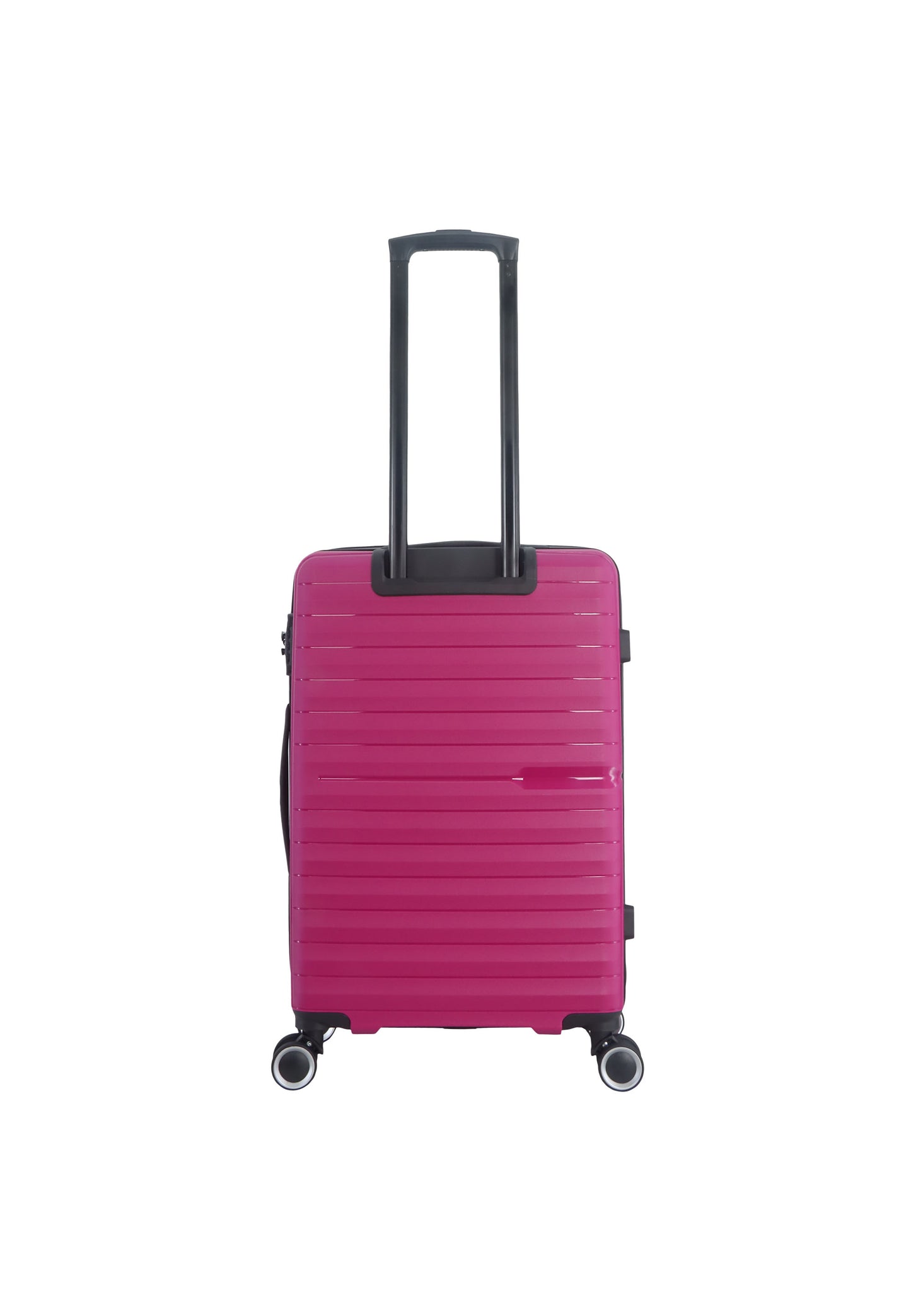 Saxoline - Fiesta | Valise rigide / Valise de voyage - 60 L - Moyenne - Fuchsia