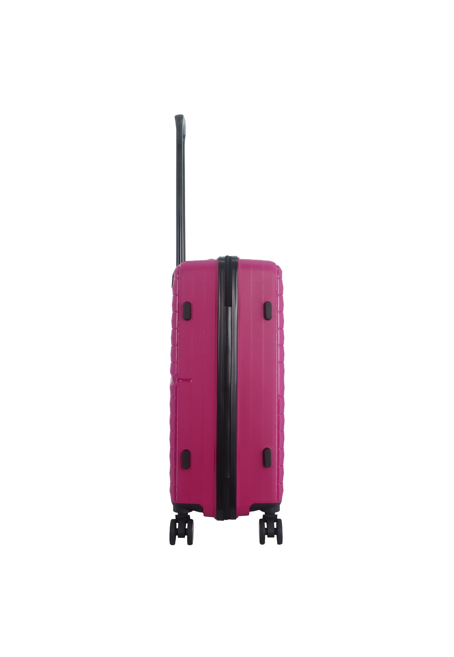 Saxoline - Fiesta | Valise rigide / Valise de voyage - 60 L - Moyenne - Fuchsia