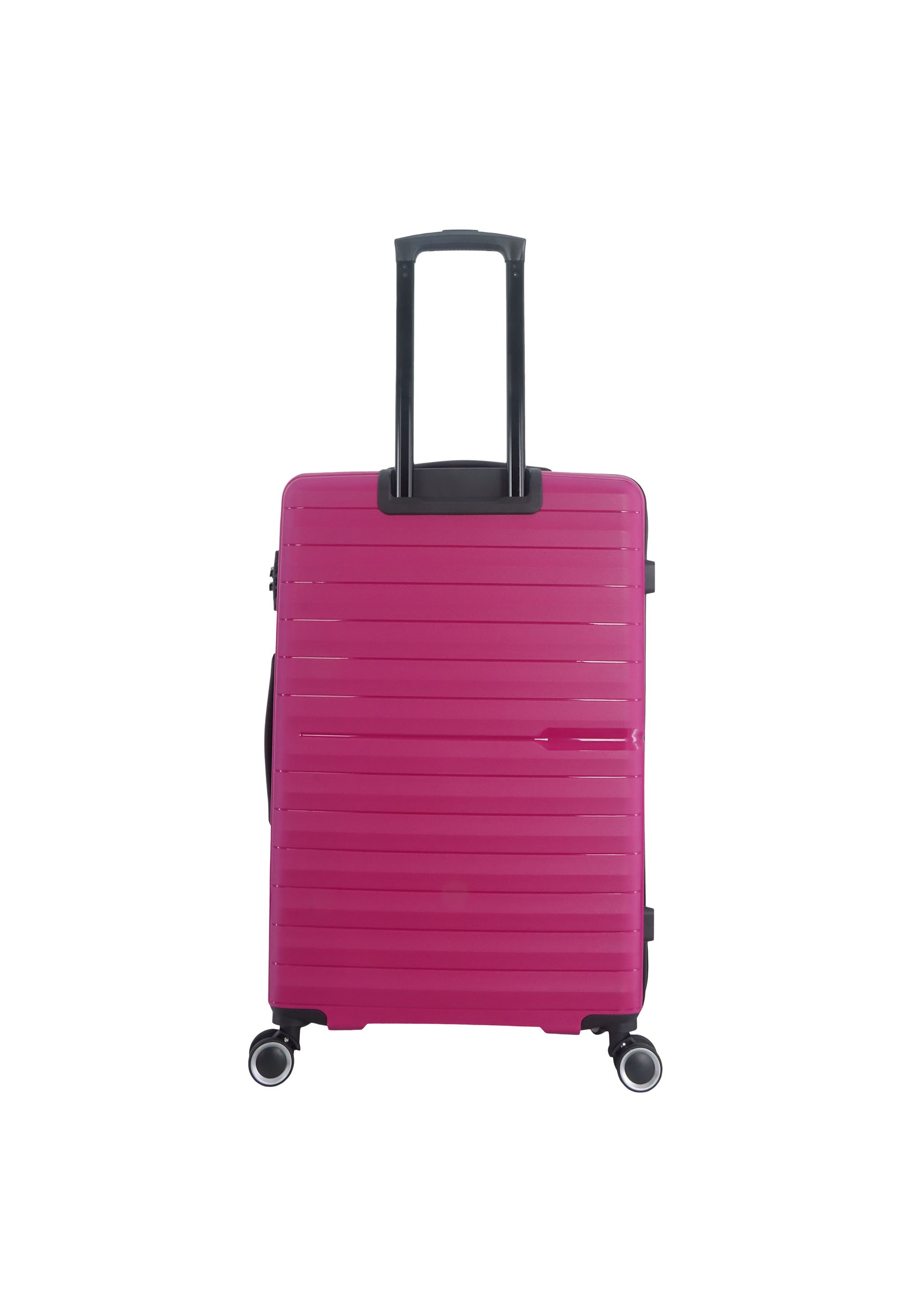 Achterkant van de Fuchsia Saxoline Fiesta koffer | luggage4u.be