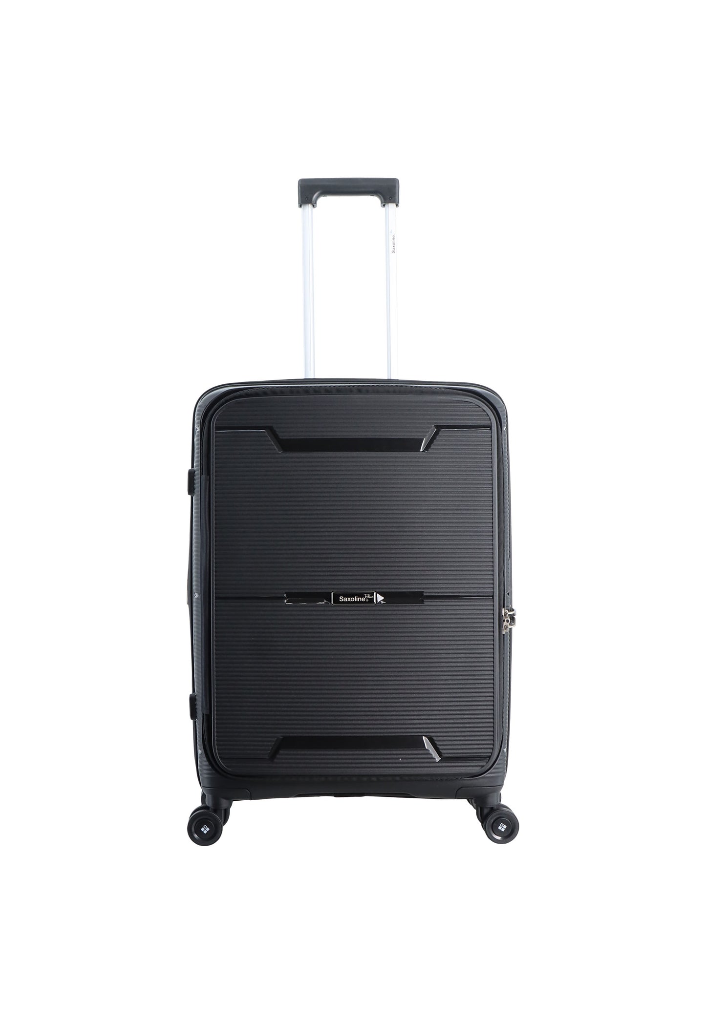 Saxoline Blue Boho Harde koffer / Trolley / Reiskoffer - (Medium) - Zwart