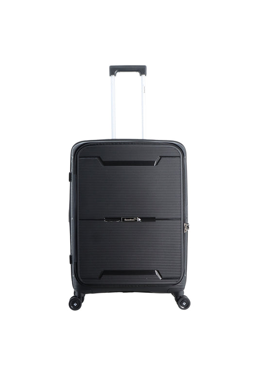 Saxoline Blue Boho Harde koffer / Trolley / Reiskoffer - (Medium) - Zwart