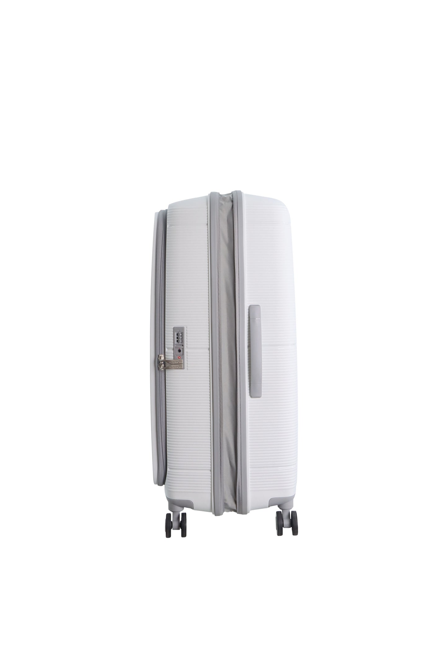 Saxoline Blue Boho Harde koffer / Trolley / Reiskoffer - (Large) - Wit