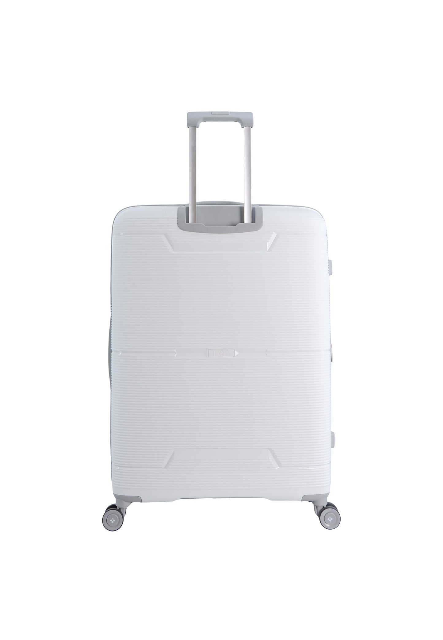 Saxoline Blue Boho Harde koffer / Trolley / Reiskoffer - (Large) - Wit