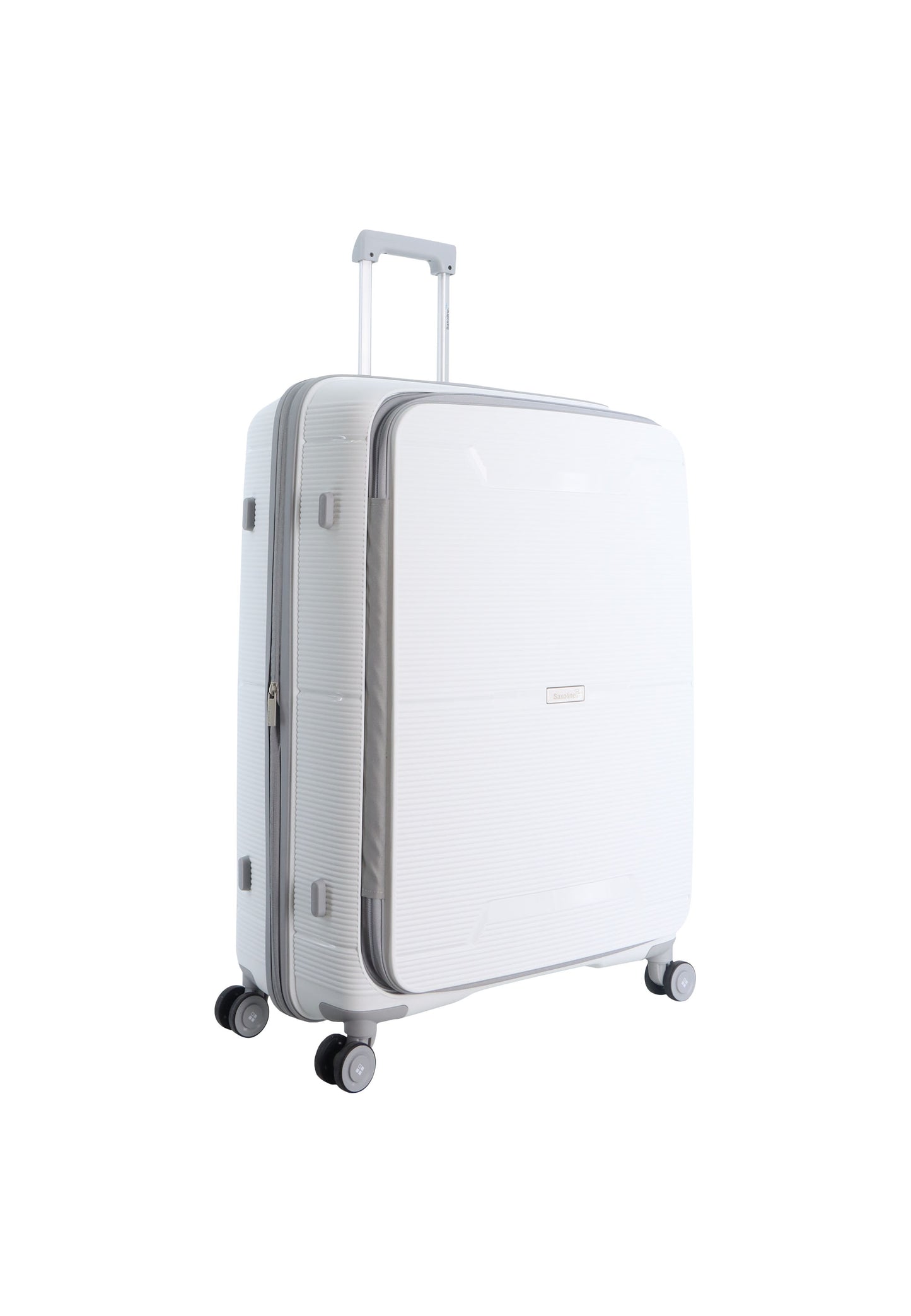 Saxoline Blue Boho Harde koffer / Trolley / Reiskoffer - (Large) - Wit