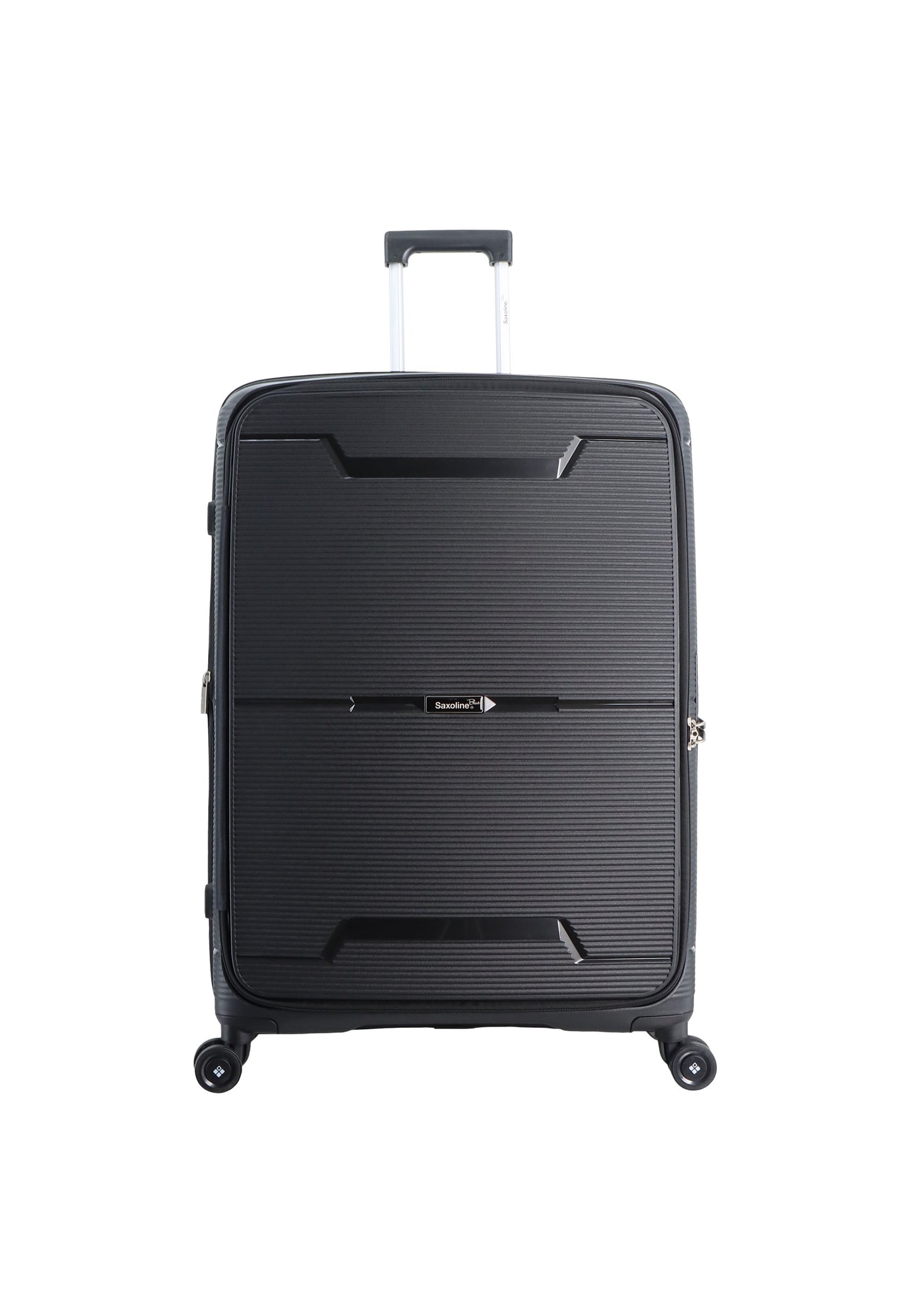 Saxoline Blue Boho Harde koffer / Trolley / Reiskoffer - (Large) - Zwart