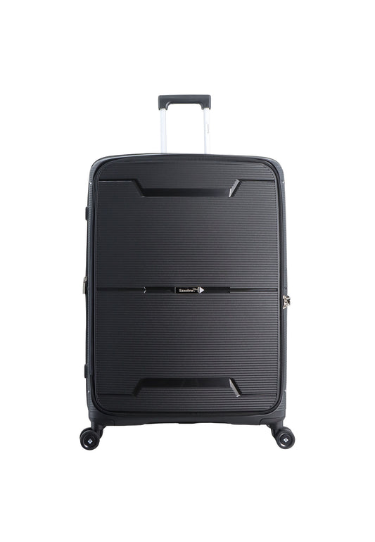 Saxoline Blue Boho Harde koffer / Trolley / Reiskoffer - (Large) - Zwart