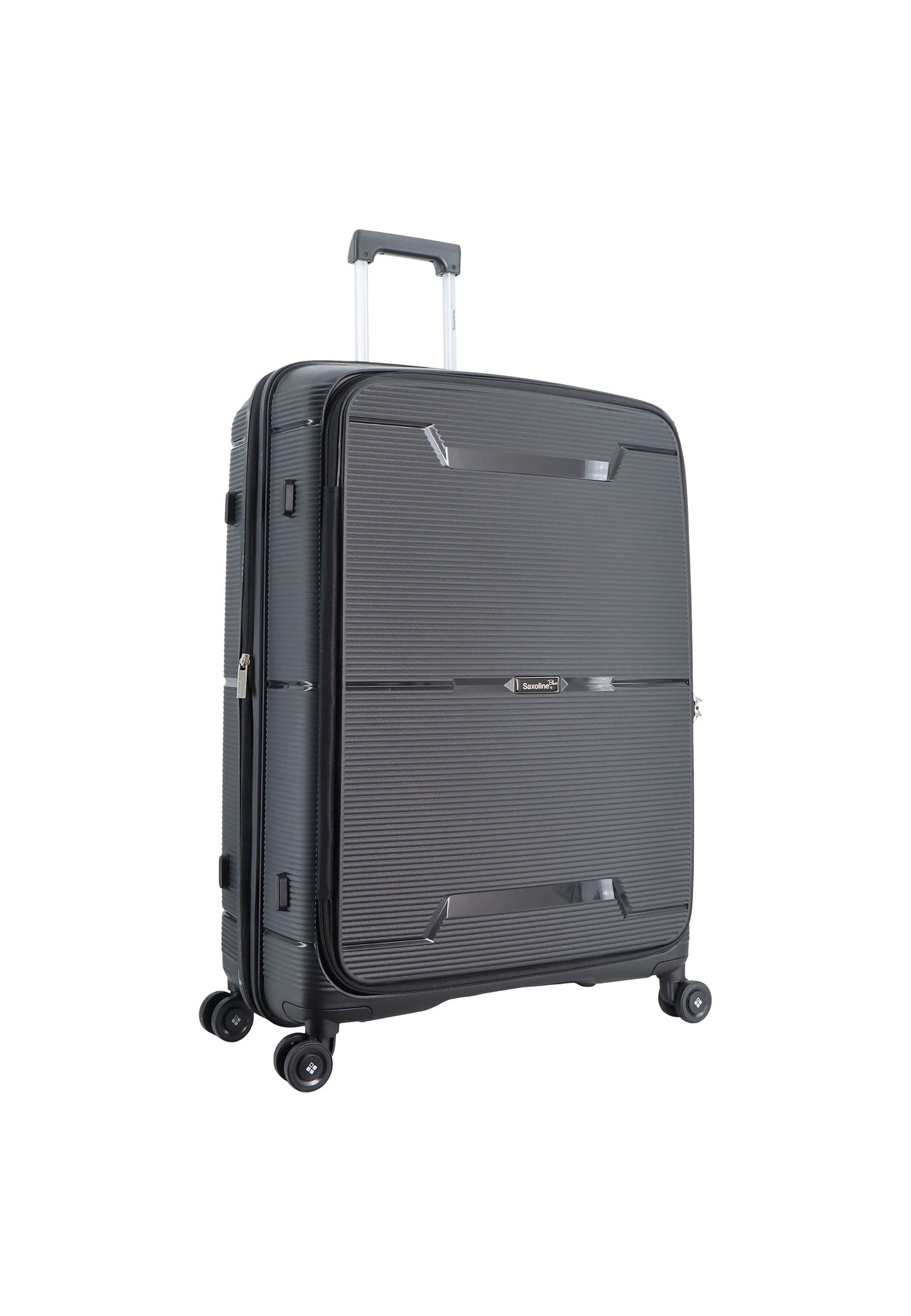 Saxoline Blue Boho Harde koffer / Trolley / Reiskoffer - (Large) - Zwart