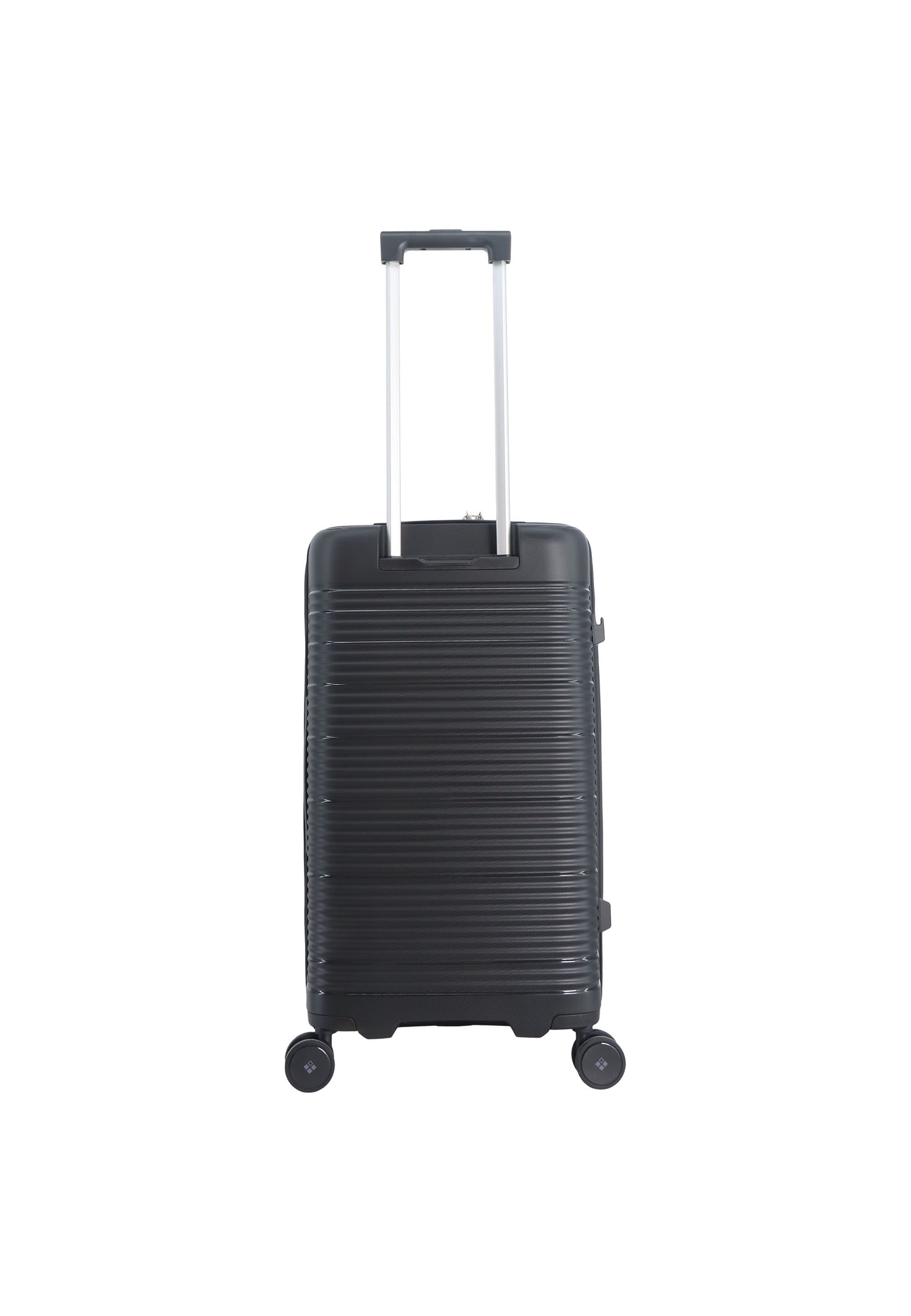 Saxoline Blue Overly Harde koffer / Trolley / Reiskoffer - (Medium) - Zwart