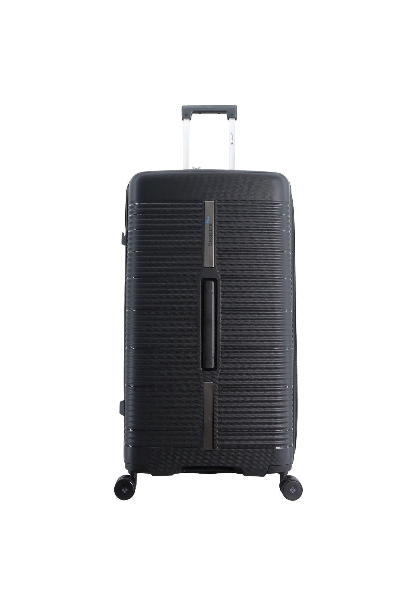 Saxoline Blue Overly Harde koffer / Trolley / Reiskoffer - (Large) - Zwart