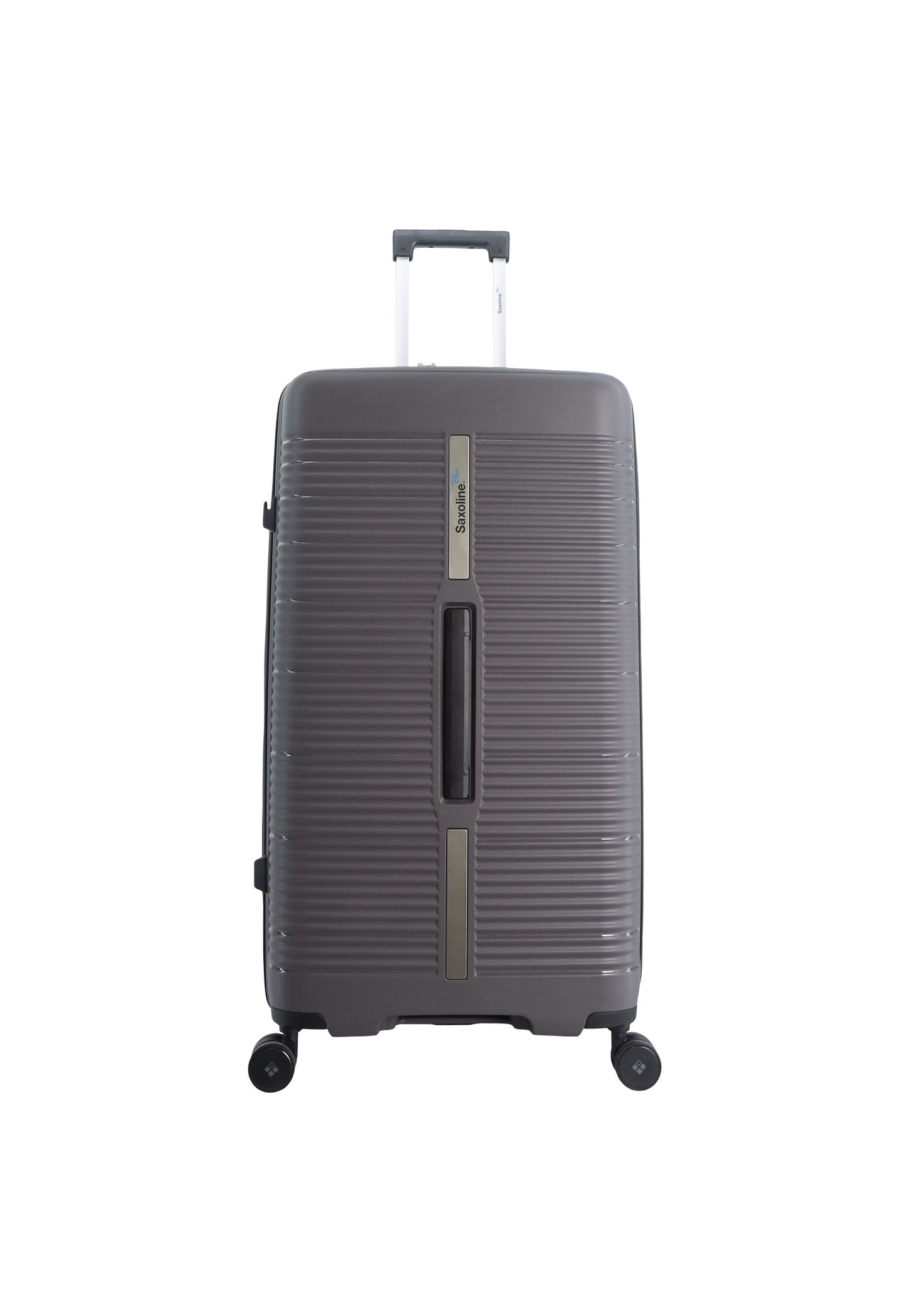 Saxoline Blue Overly Harde koffer / Trolley / Reiskoffer - (Large) - Zilver