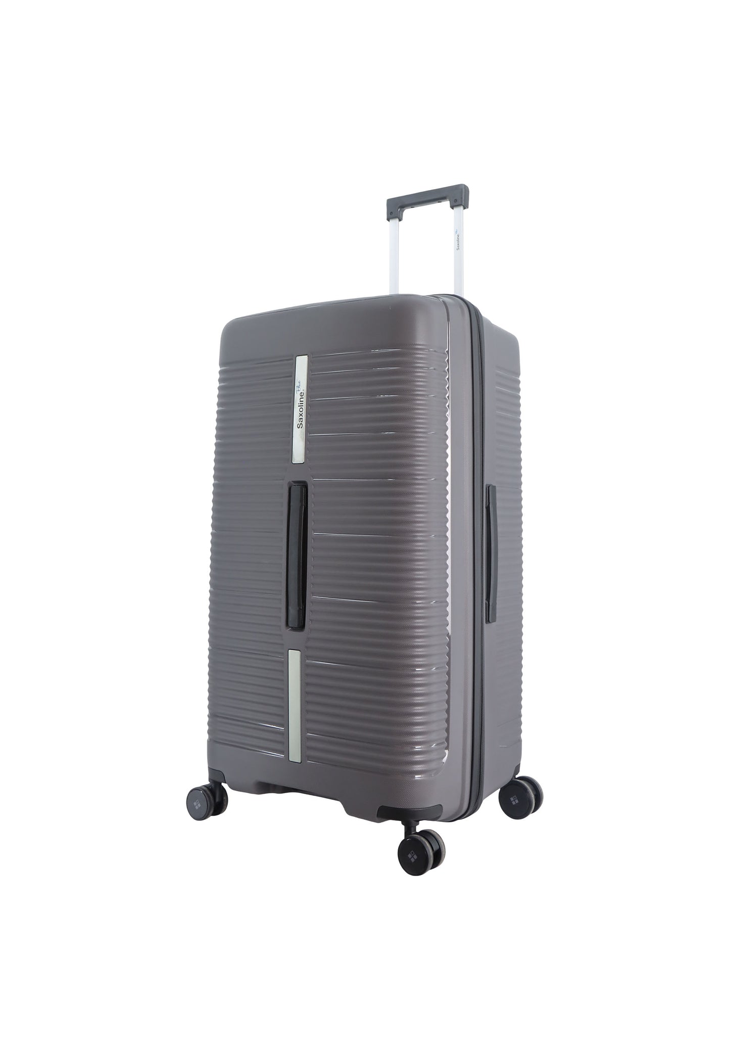 Saxoline Blue Overly Harde koffer / Trolley / Reiskoffer - (Large) - Zilver