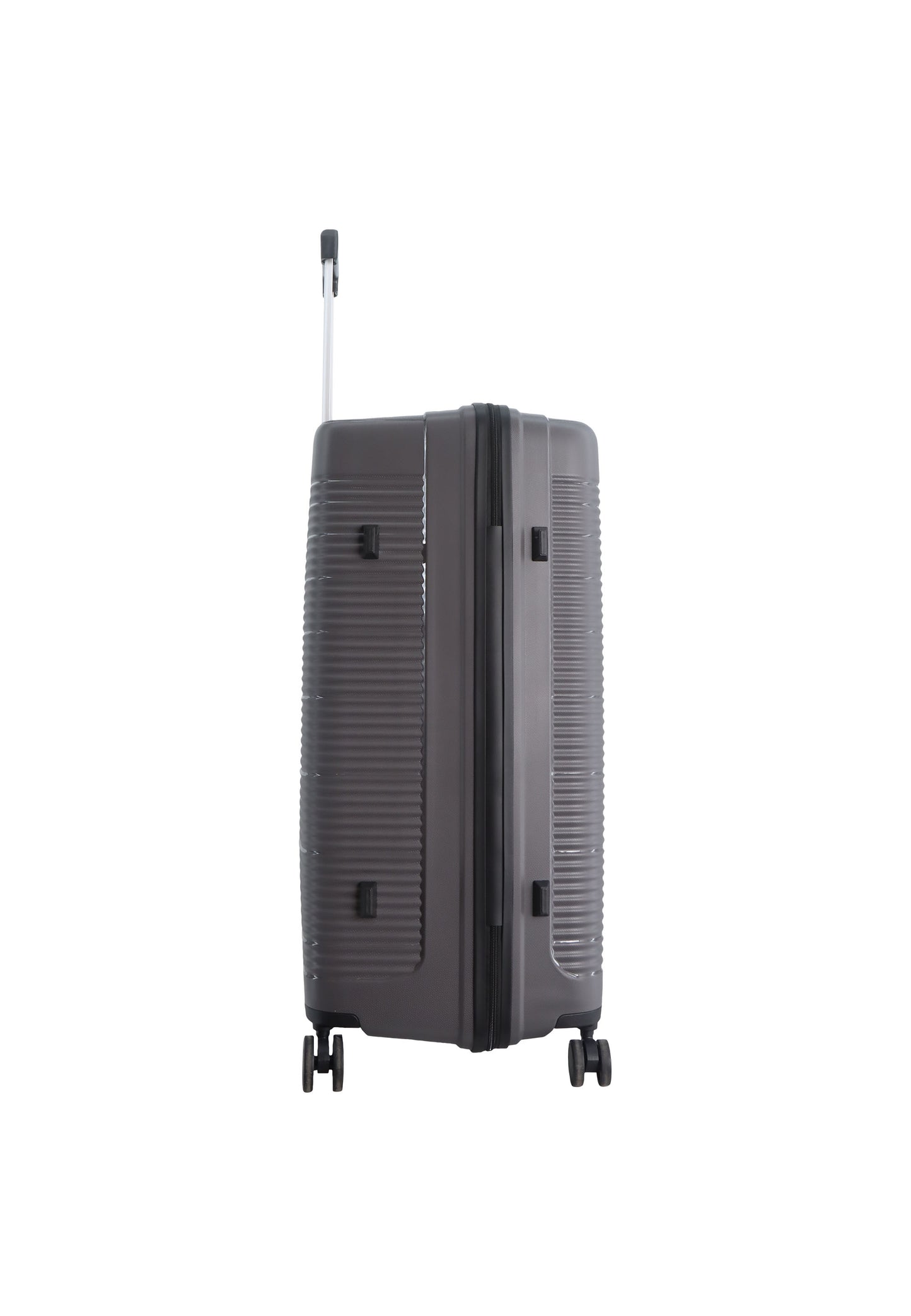 Saxoline Blue Overly Harde koffer / Trolley / Reiskoffer - (Large) - Zilver