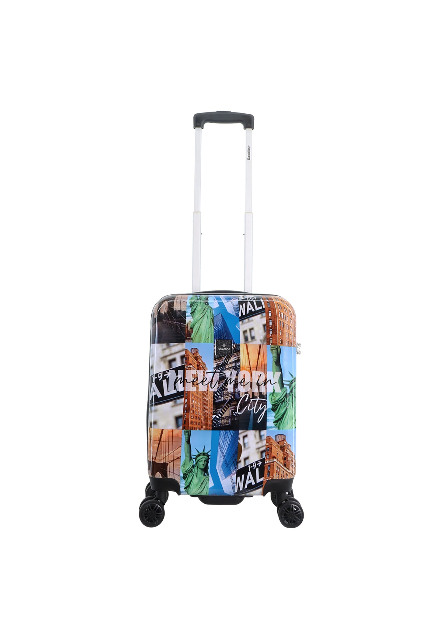 Ssaxoline The Big Apple Handbagage harde koffer / Trolley / Reiskoffer - (Small) Printed