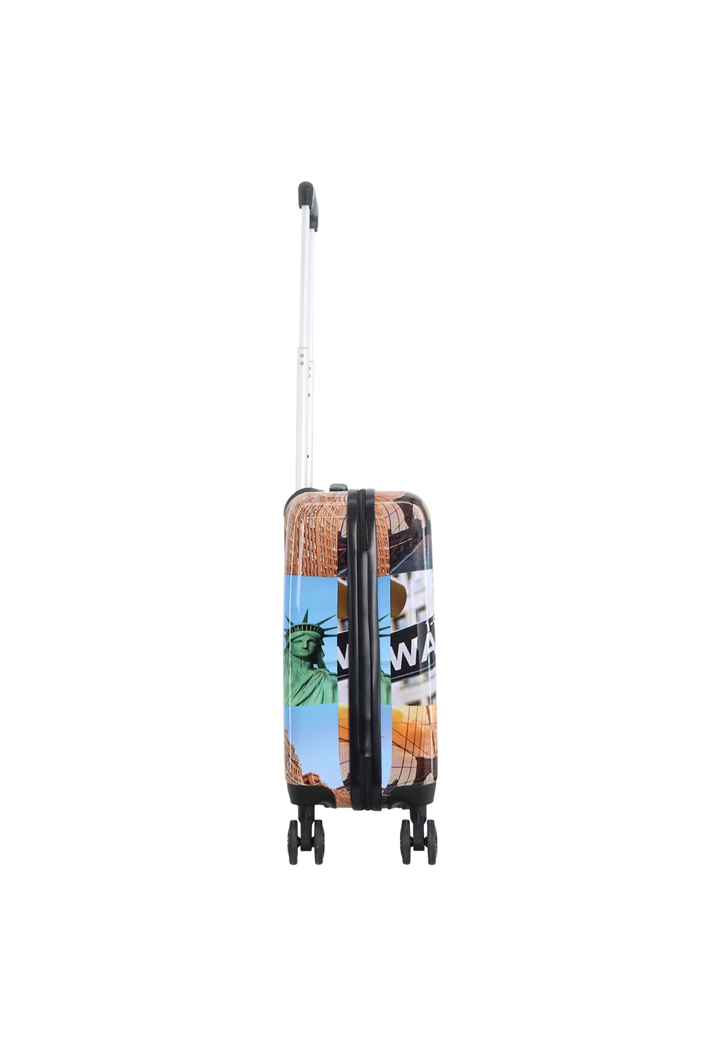 Ssaxoline The Big Apple Handbagage harde koffer / Trolley / Reiskoffer - (Small) Printed