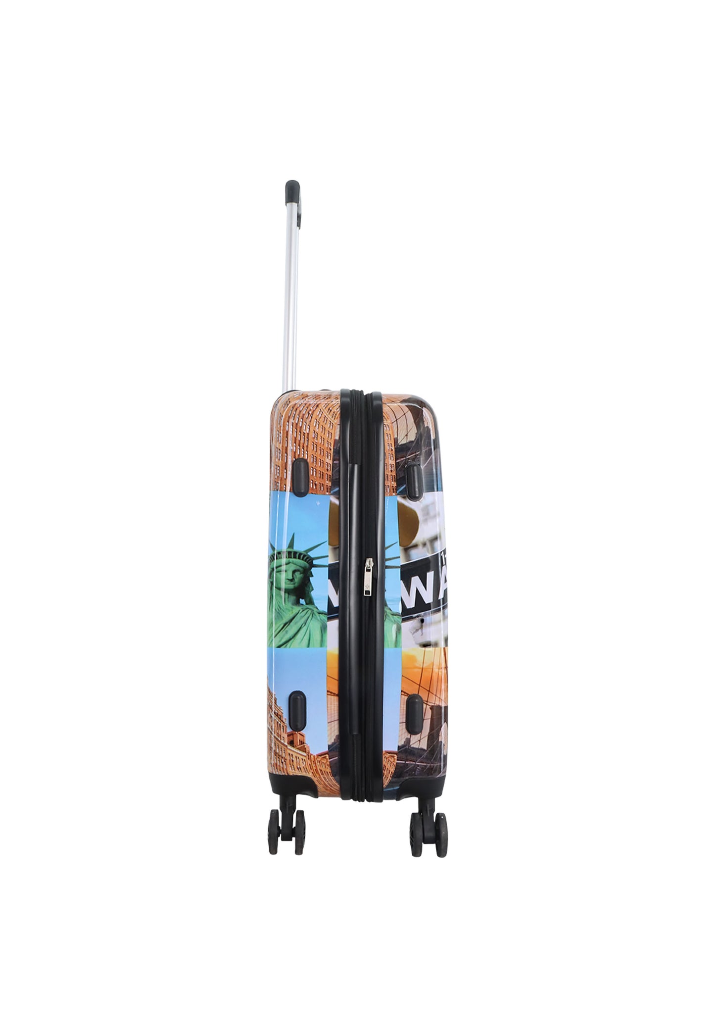 Ssaxoline The Big Apple Harde koffer / Trolley / Reiskoffer - (Medium) Printed