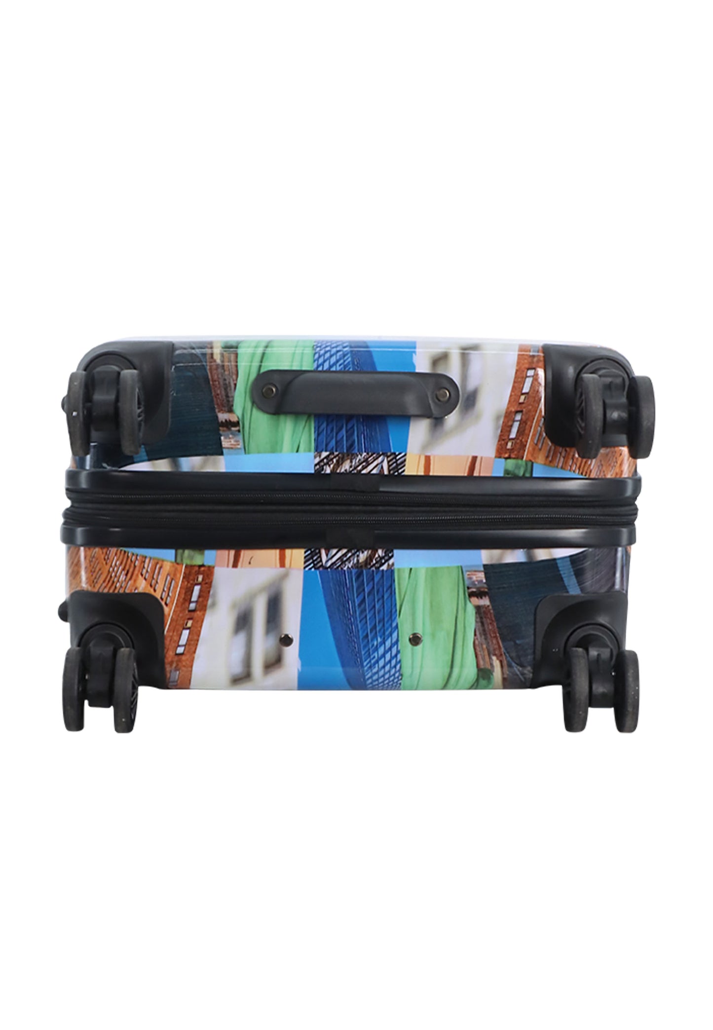 Ssaxoline The Big Apple Harde koffer / Trolley / Reiskoffer - (Medium) Printed
