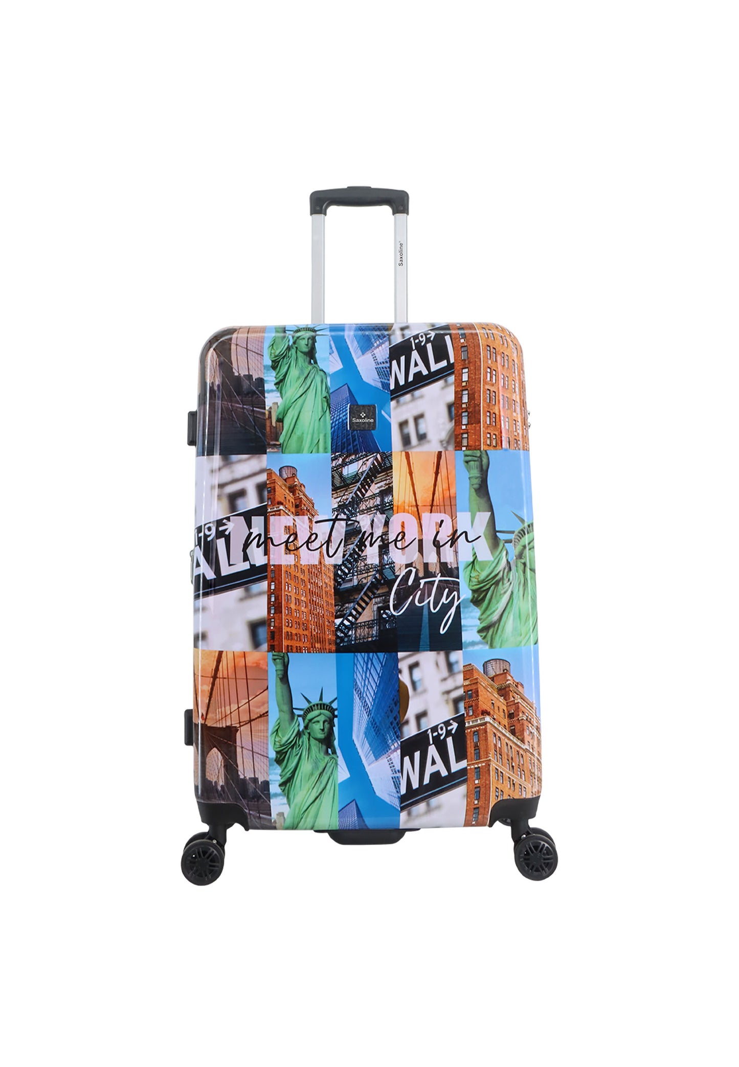 Ssaxoline The Big Apple Harde koffer / Trolley / Reiskoffer - (Large) Printed