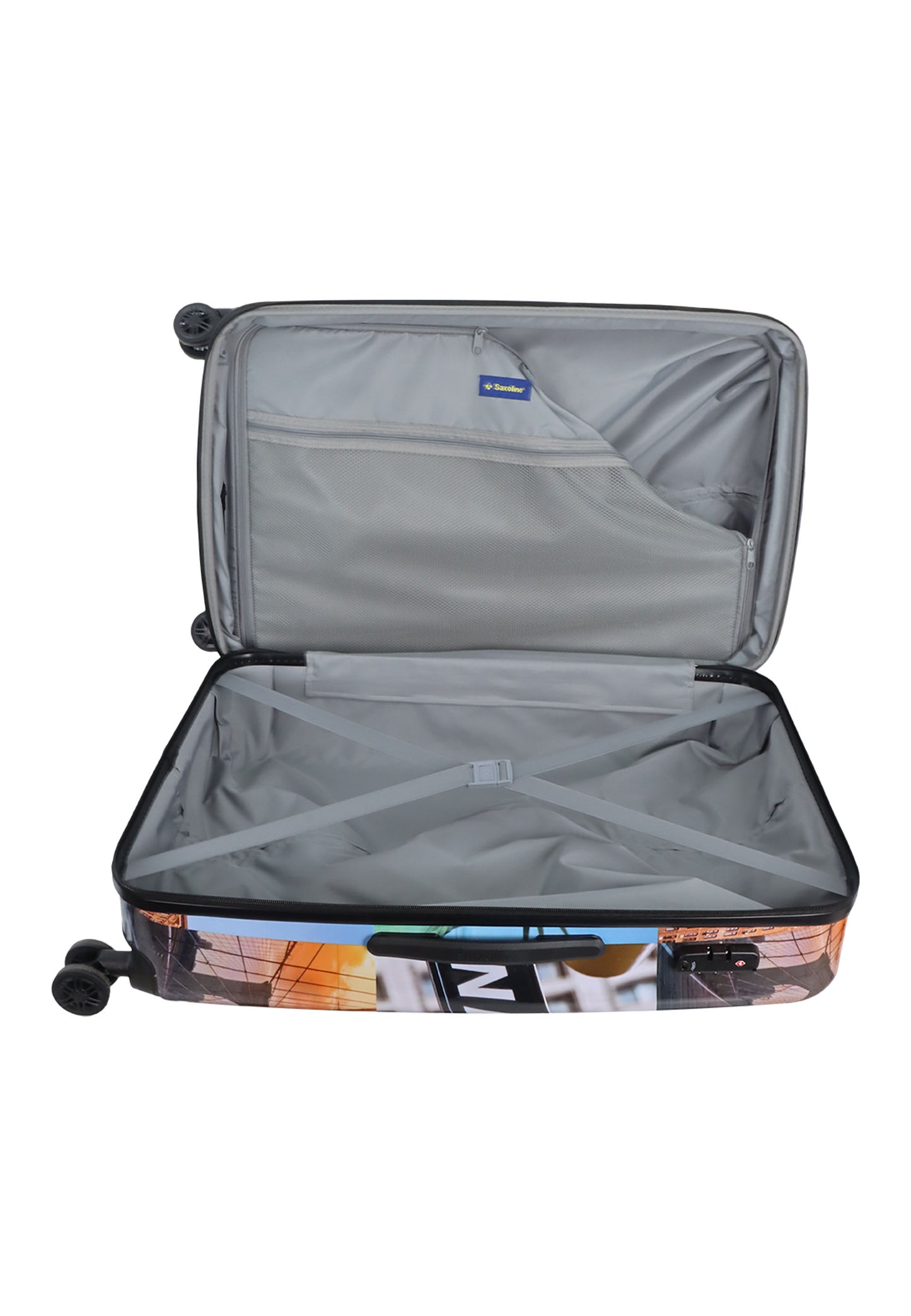 Ssaxoline The Big Apple Harde koffer / Trolley / Reiskoffer - (Large) Printed