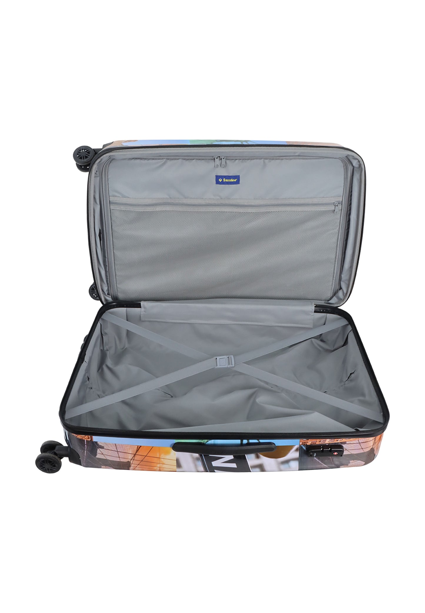 Ssaxoline The Big Apple Harde koffer / Trolley / Reiskoffer - (Large) Printed