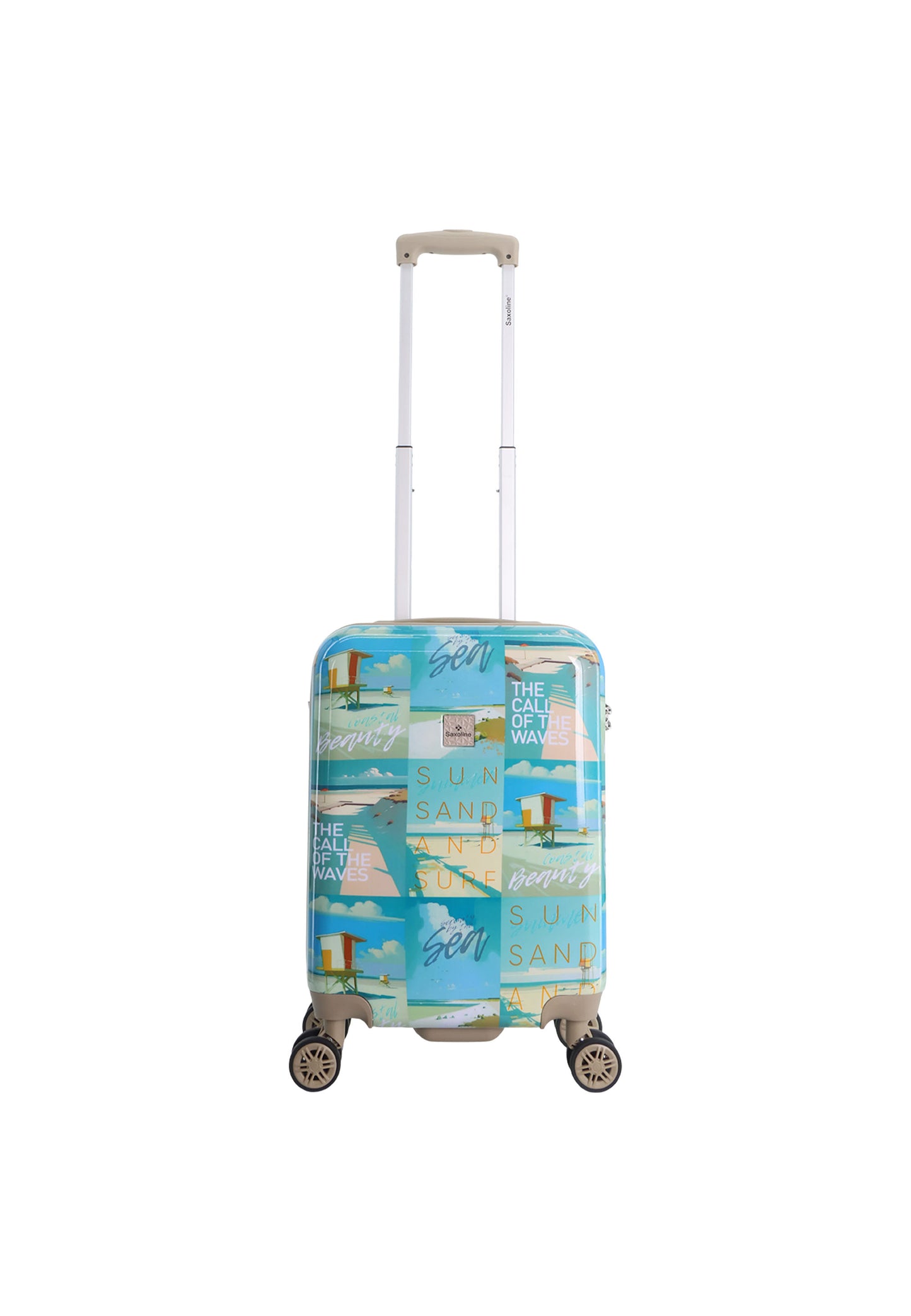 Ssaxoline Coastal Beauty Harde koffer set / Trolley set / Reiskoffer set - (S/M/L)Printed