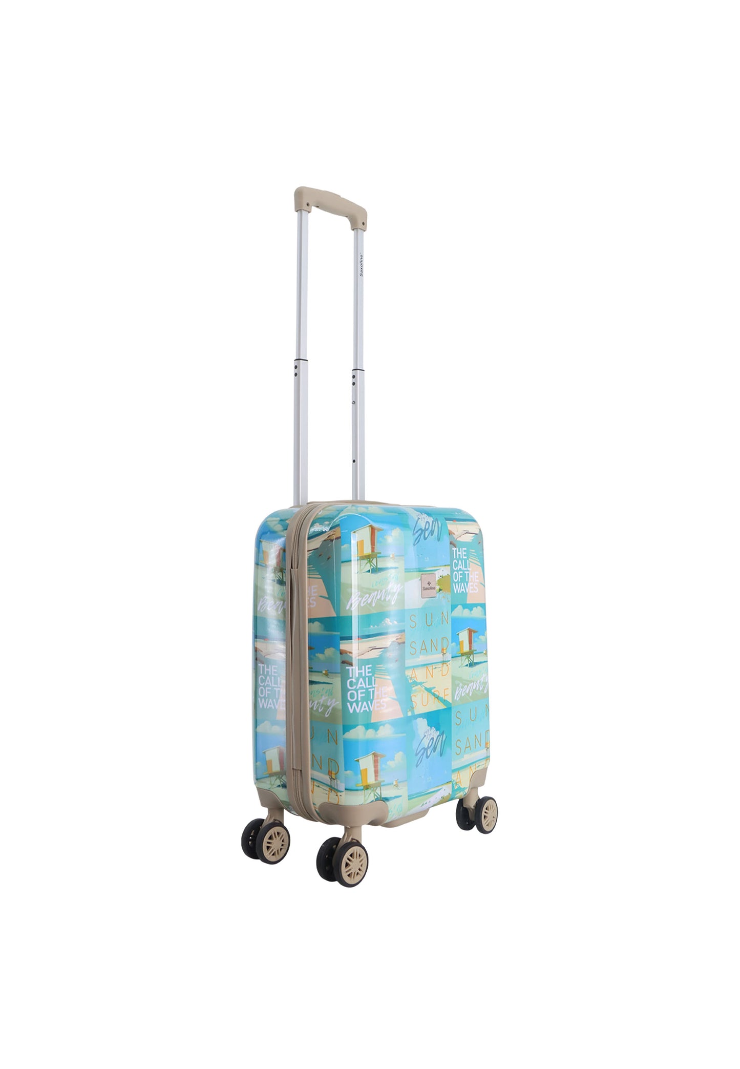 Ssaxoline Coastal Beauty Handbagage harde koffer / Trolley / Reiskoffer - (Small) Printed