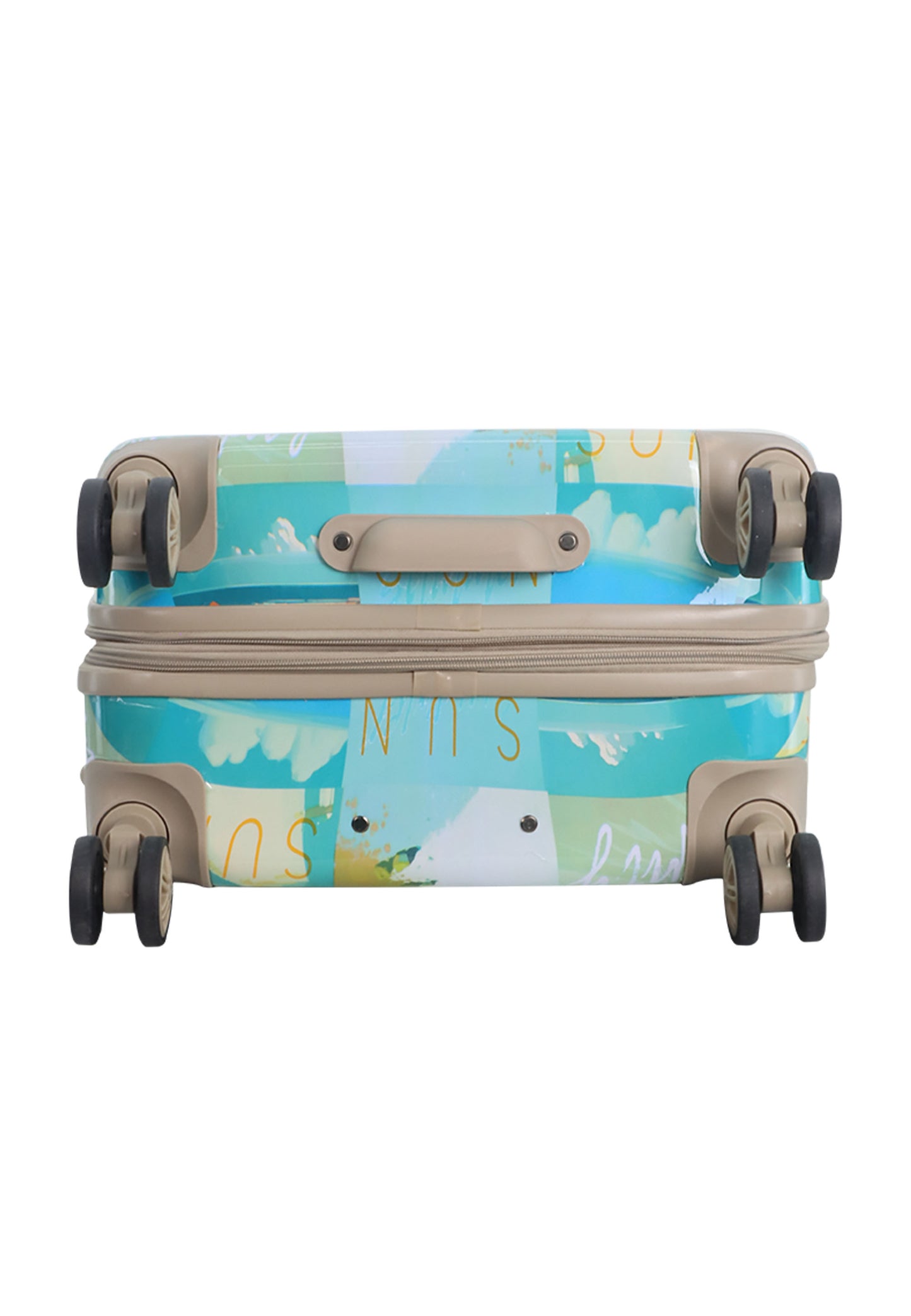 Ssaxoline Coastal Beauty Harde koffer / Trolley / Reiskoffer - (Medium) Printed
