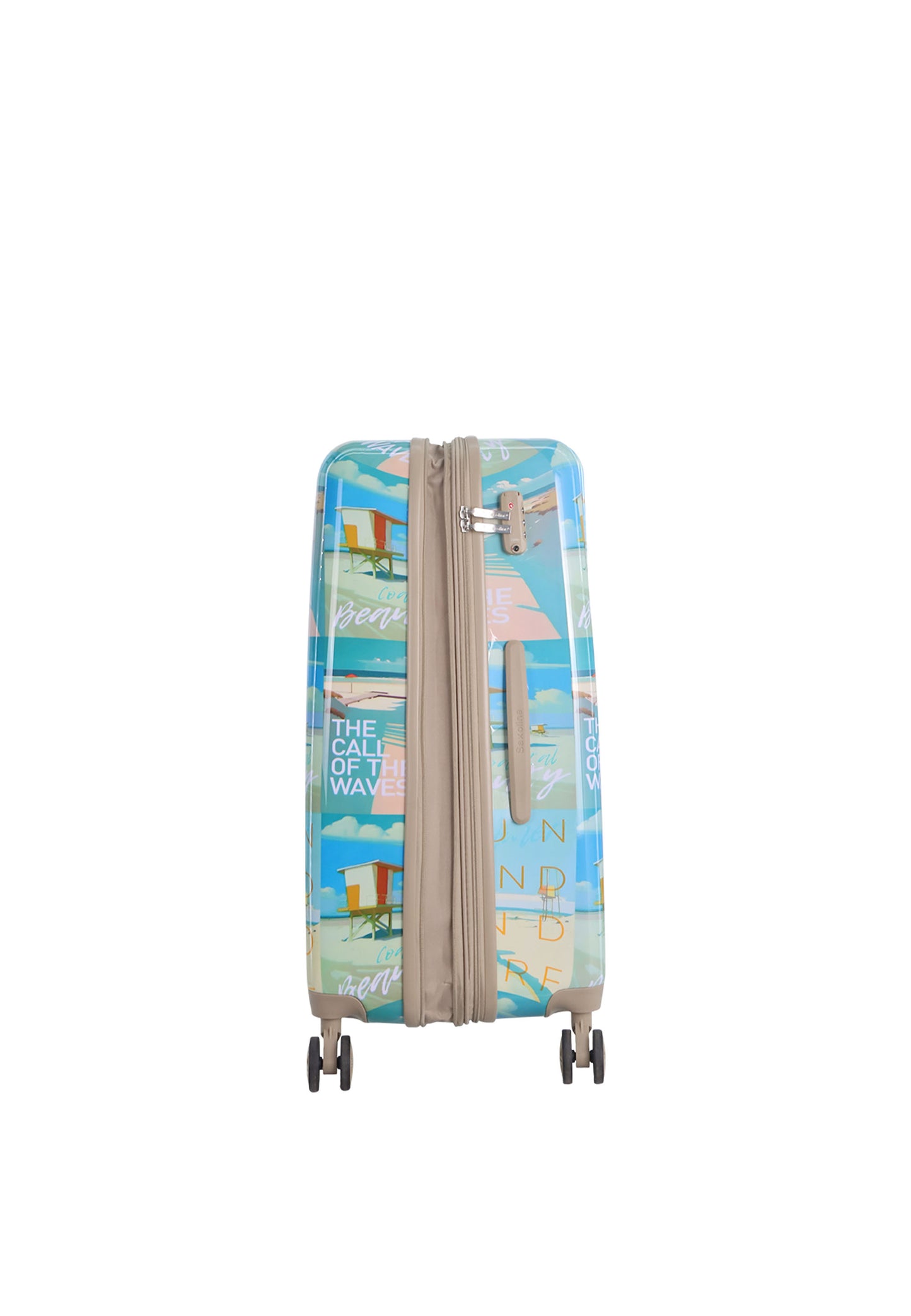Ssaxoline Coastal Beauty Harde koffer set / Trolley set / Reiskoffer set - (S/M/L)Printed