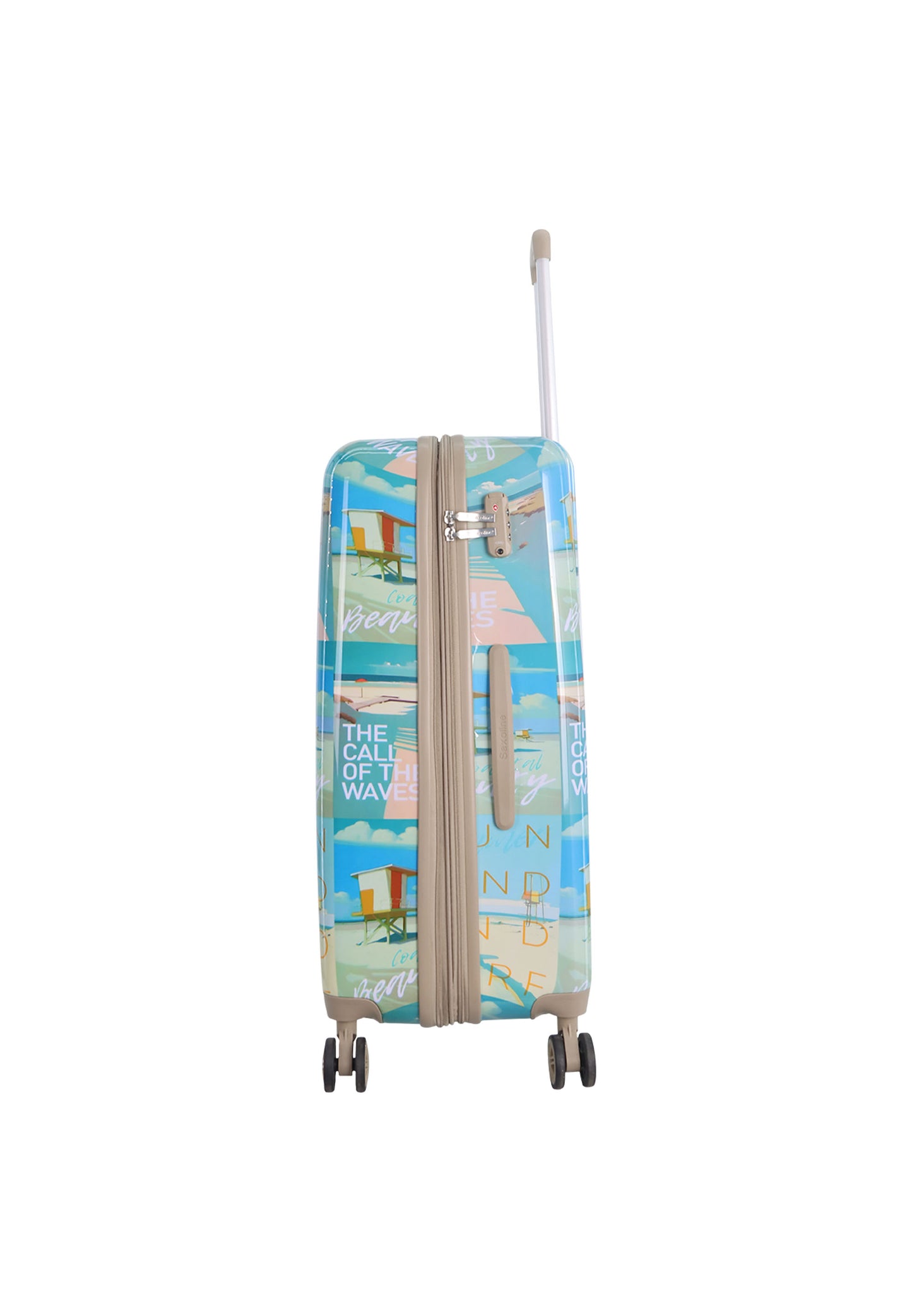 Ssaxoline Coastal Beauty Harde koffer set / Trolley set / Reiskoffer set - (S/M/L)Printed