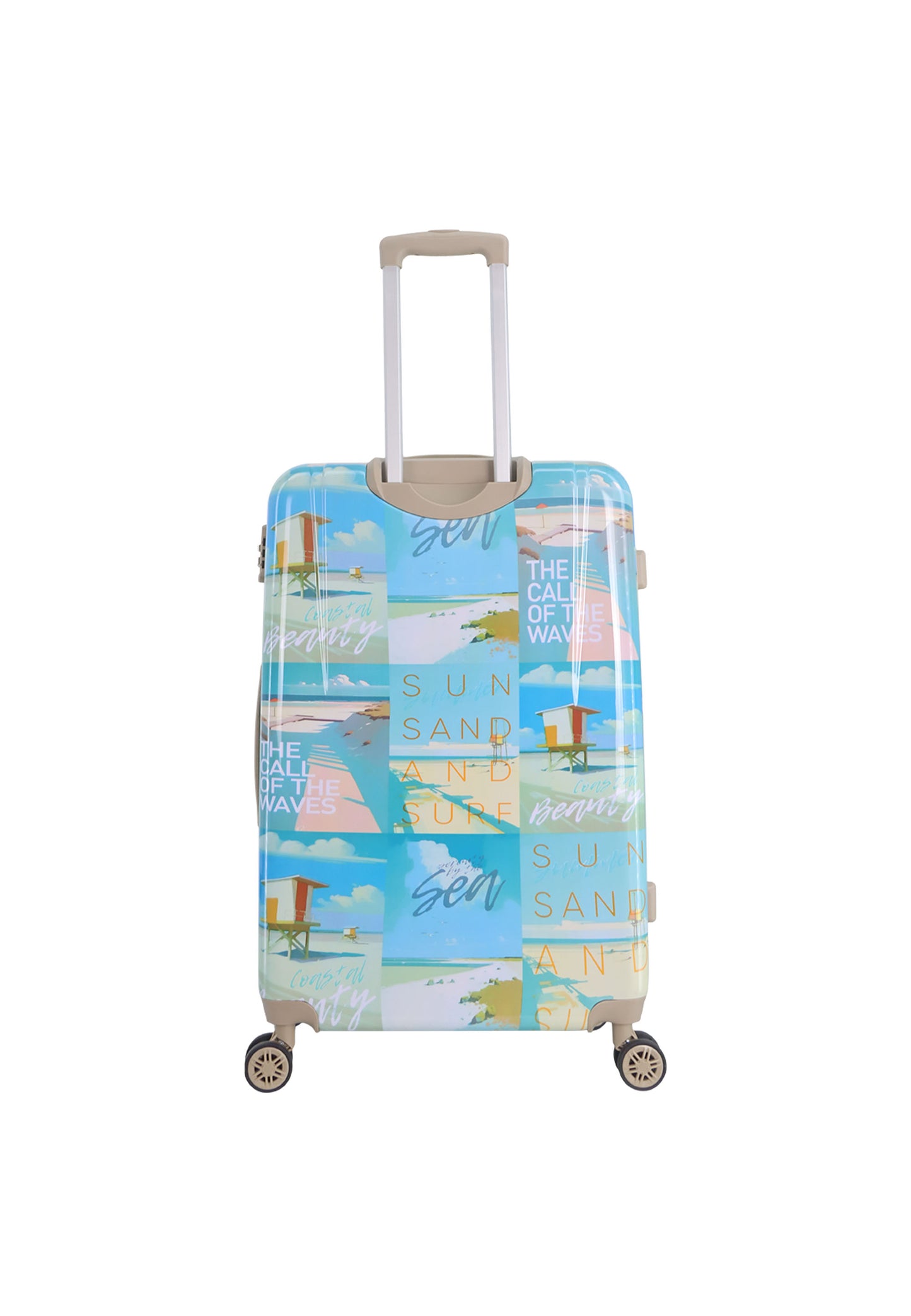 Ssaxoline Coastal Beauty Harde koffer set / Trolley set / Reiskoffer set - (S/M/L)Printed