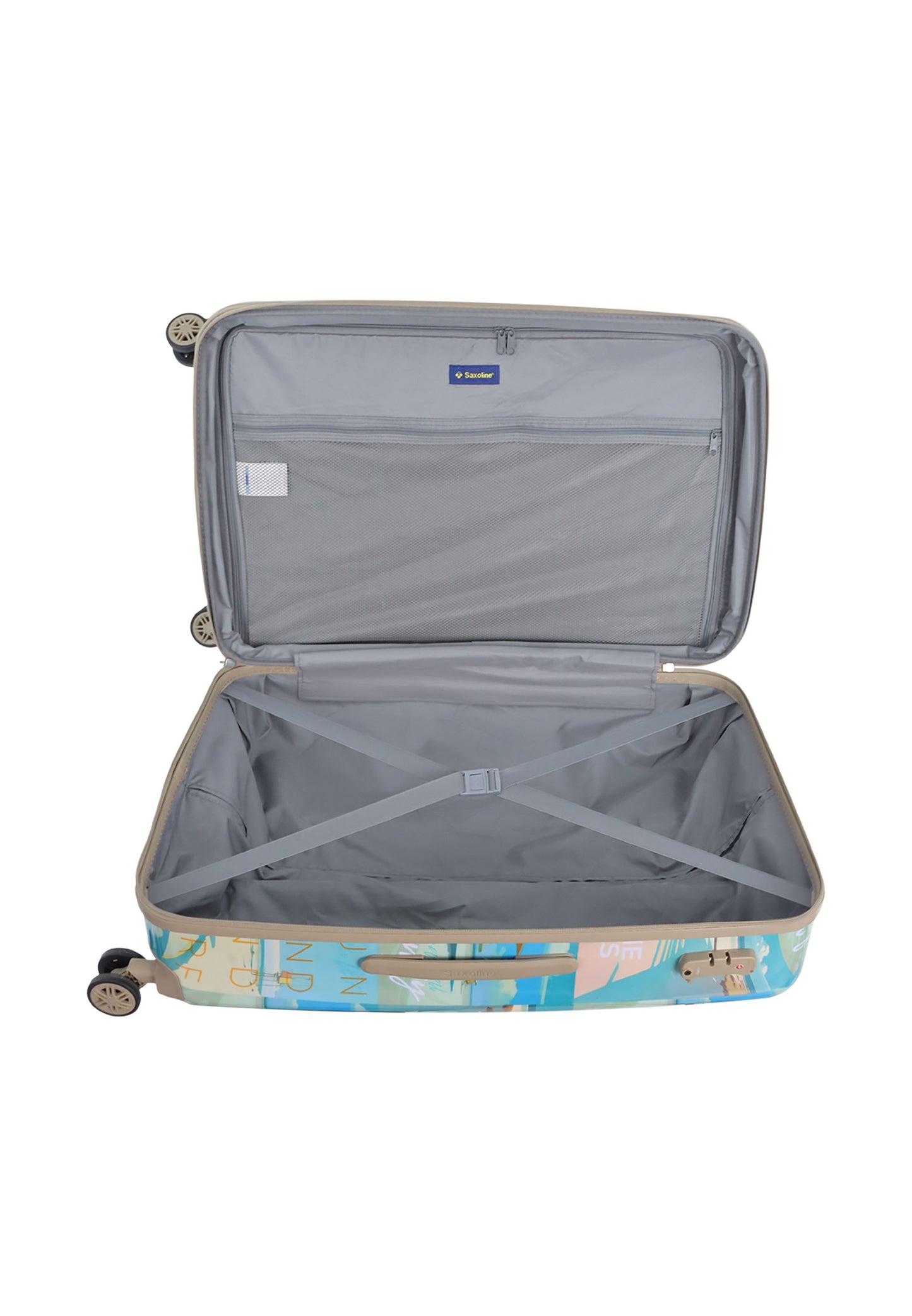 Ssaxoline Coastal Beauty Harde koffer / Trolley / Reiskoffer - (Large) Printed