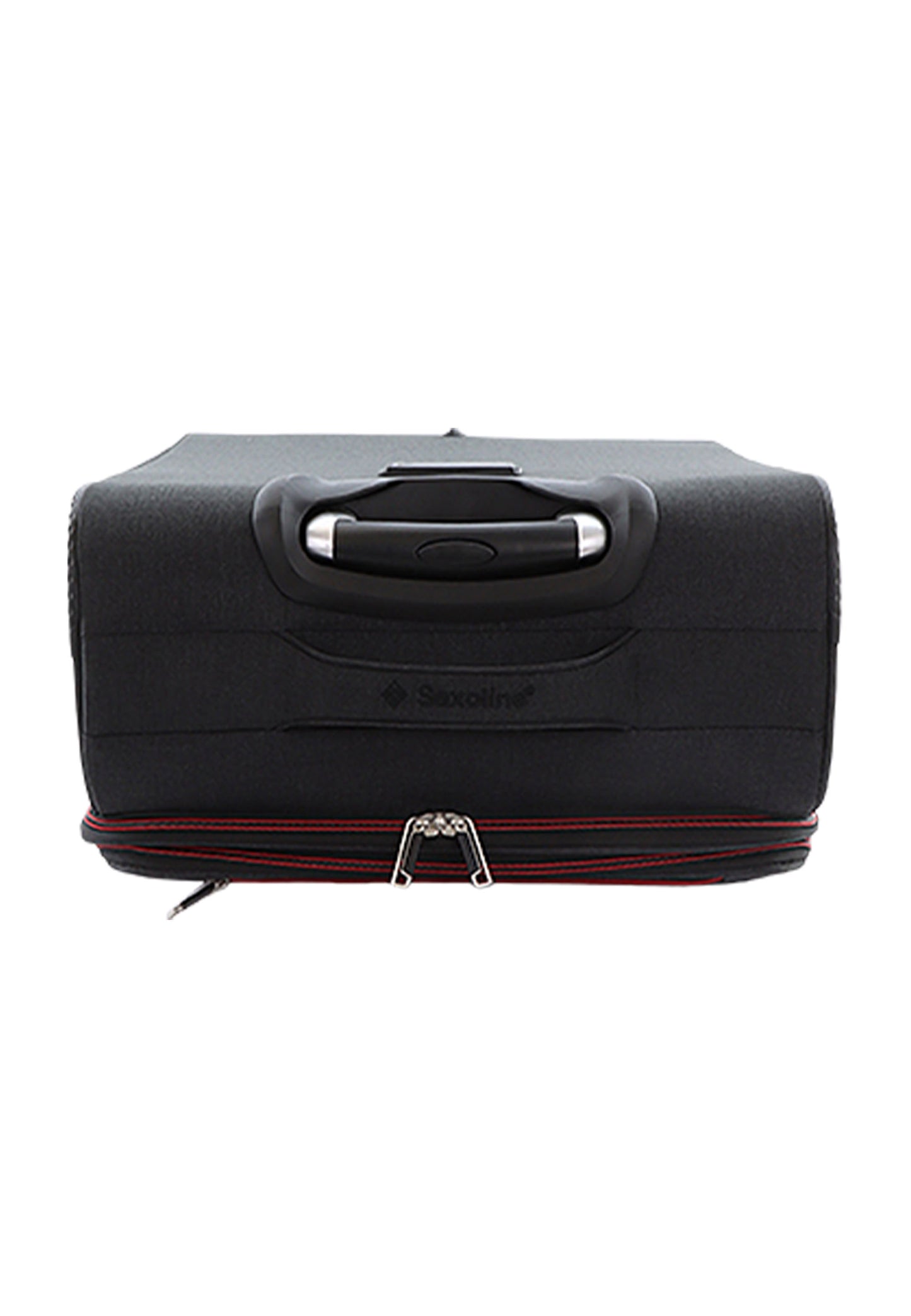 Saxoline Relax Red zipper zachte bagage Rieskoffer Medium